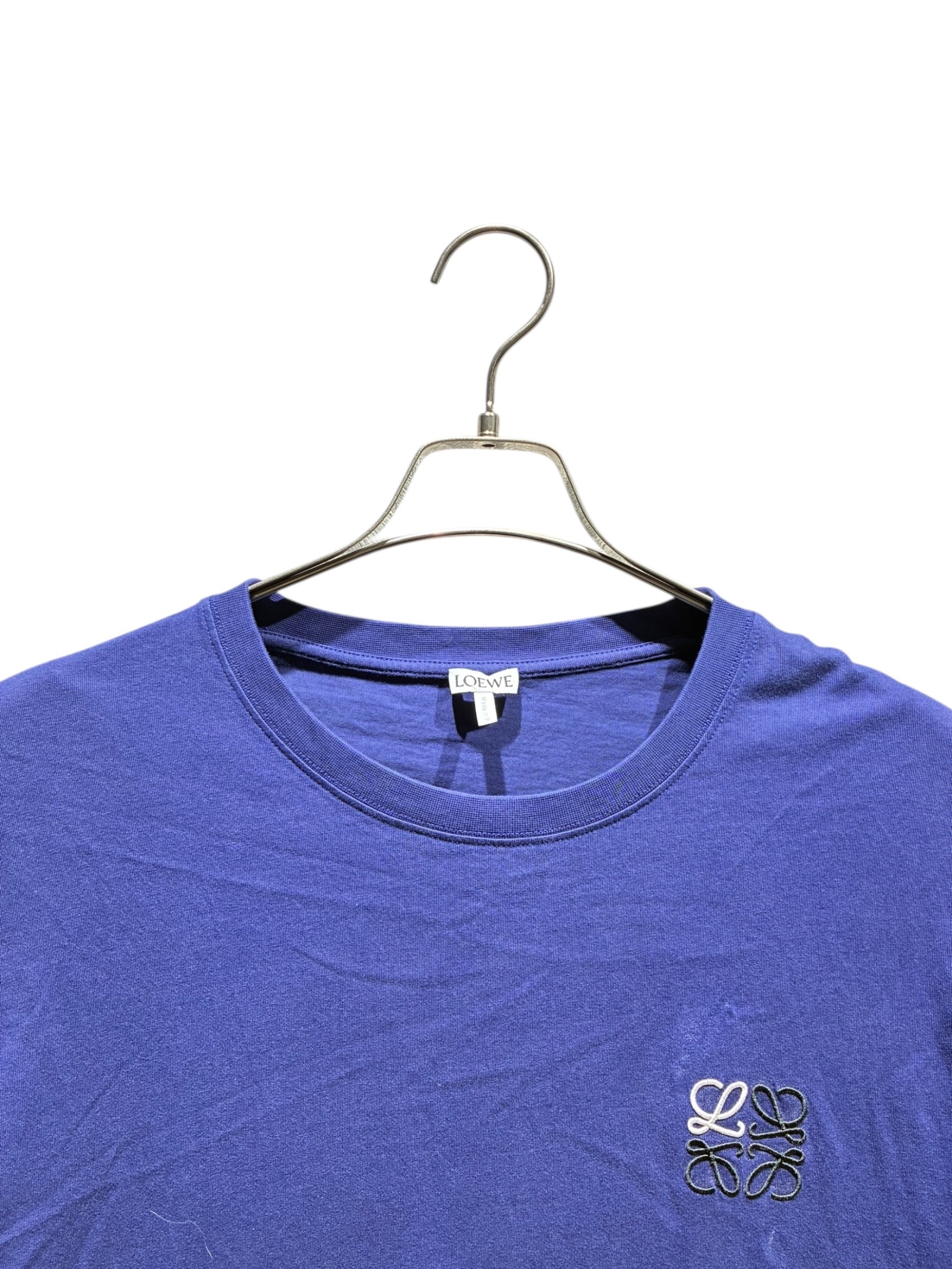 中古・古着通販】LOEWE (ロエベ) アナグラムロゴTシャツ ネイビー