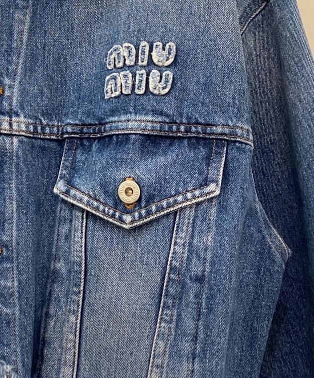 中古・古着通販】MIU MIU (ミュウミュウ) ロゴデニムジャケット