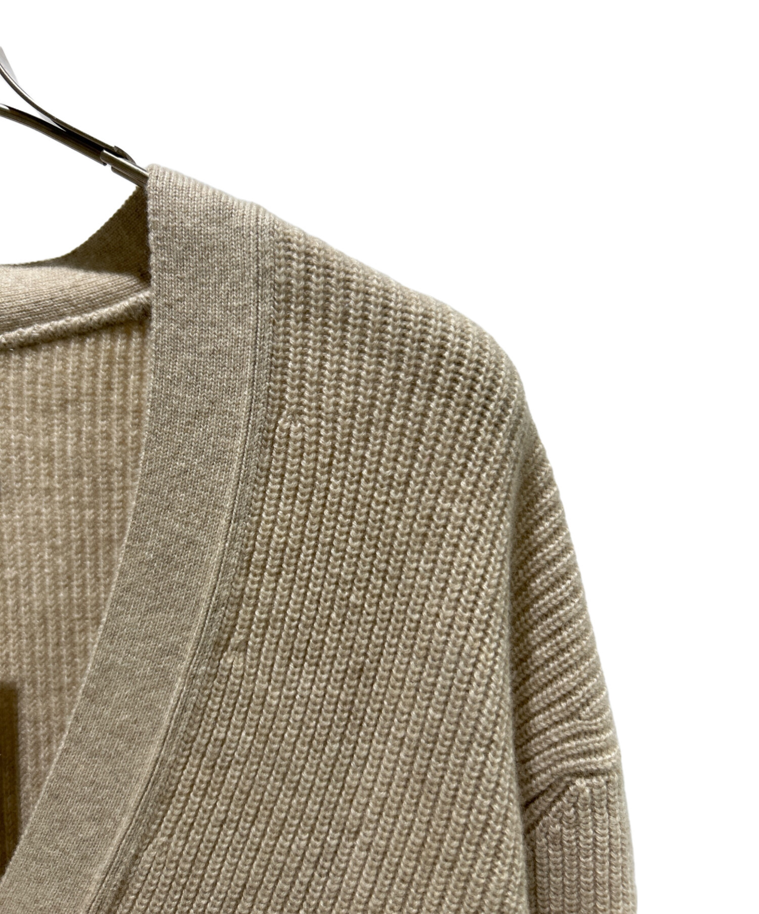 中古・古着通販】HERMES (エルメス) カシミヤカーディガン ベージュ