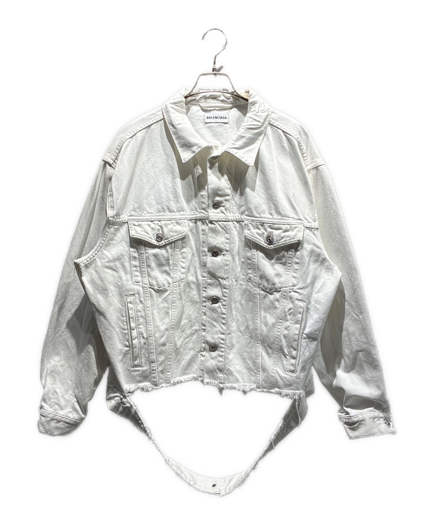 中古・古着通販】BALENCIAGA (バレンシアガ) ロゴデニムジャケット