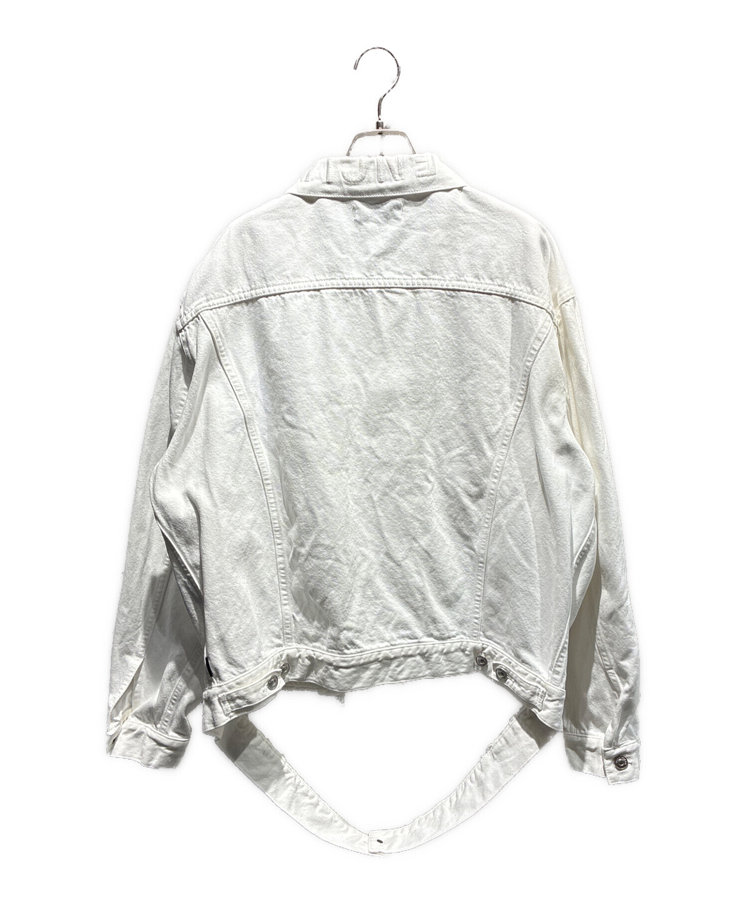 中古・古着通販】BALENCIAGA (バレンシアガ) ロゴデニムジャケット