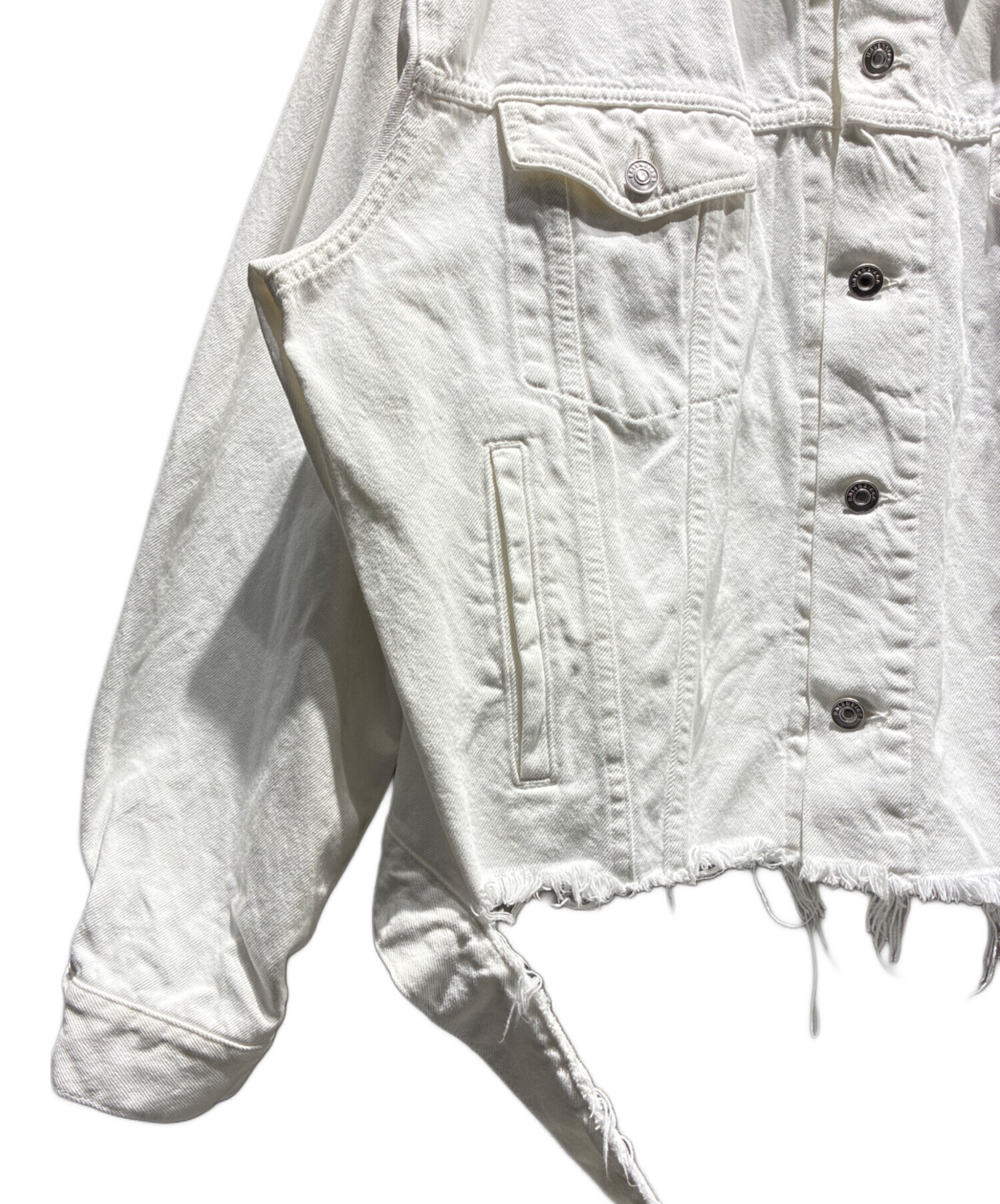 中古・古着通販】BALENCIAGA (バレンシアガ) ロゴデニムジャケット