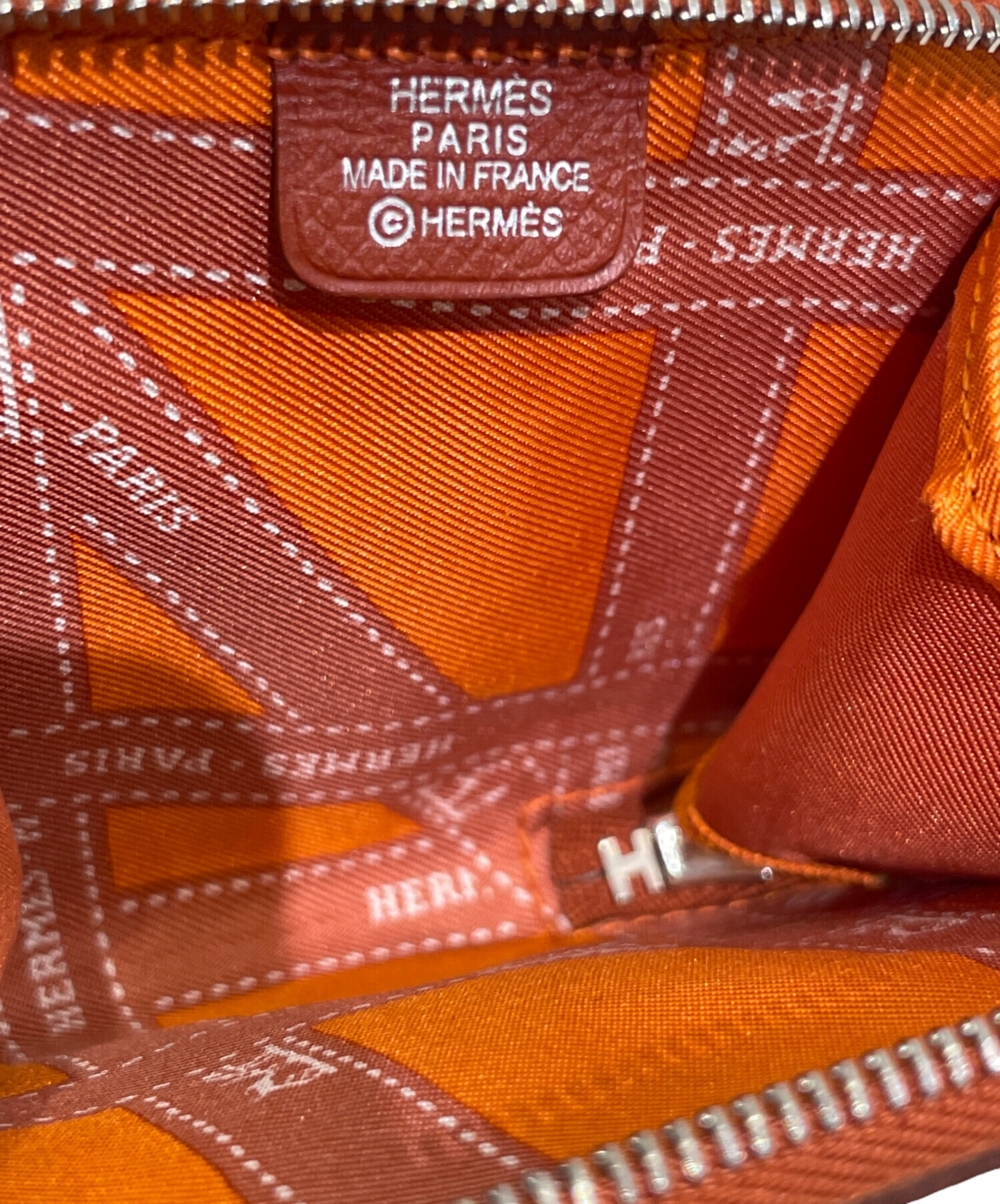 中古・古着通販】HERMES (エルメス) アザップシルクインコインケース