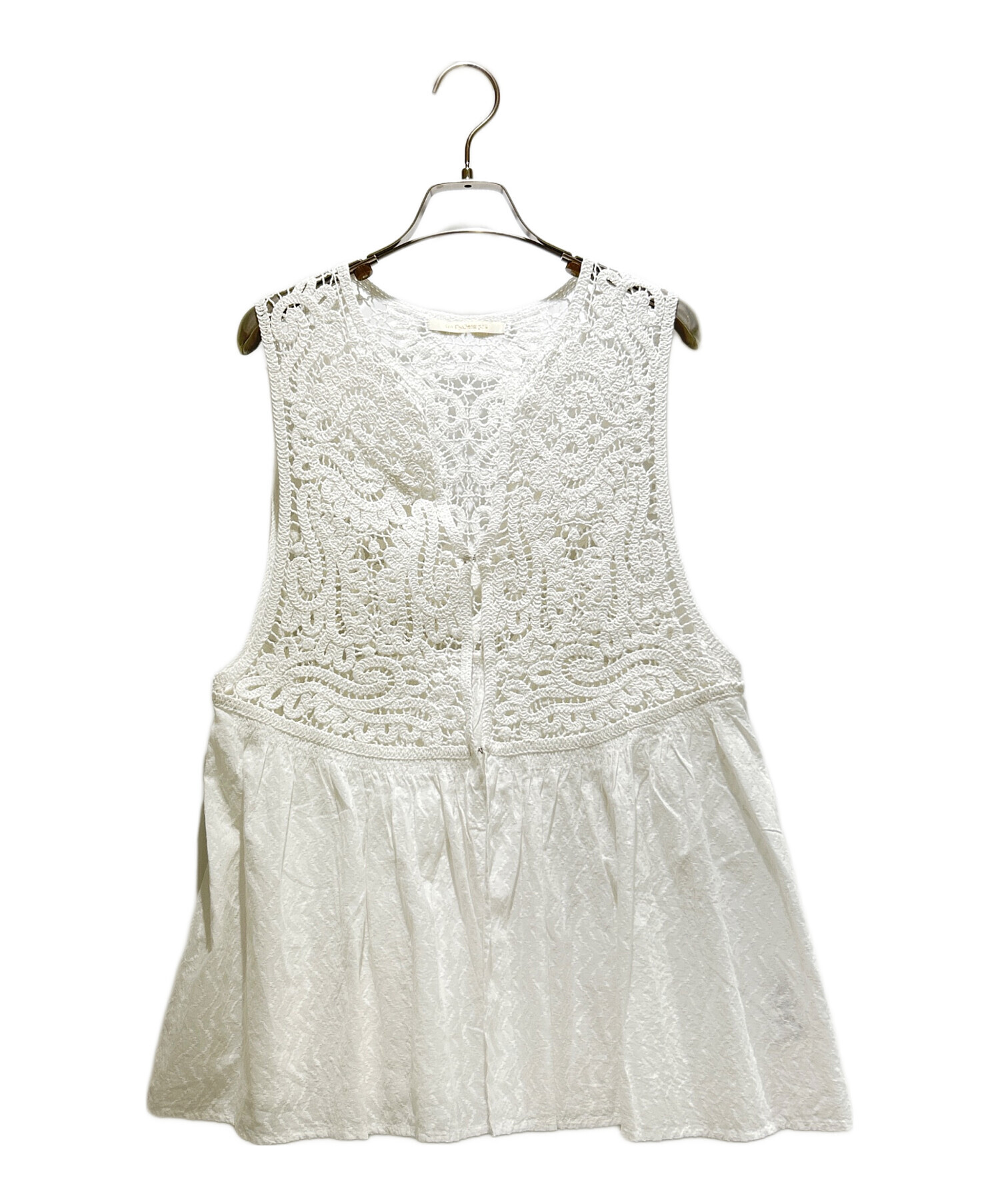 中古・古着通販】ne quittez pas (ヌキテパ) Cotton Jacquard Lace 