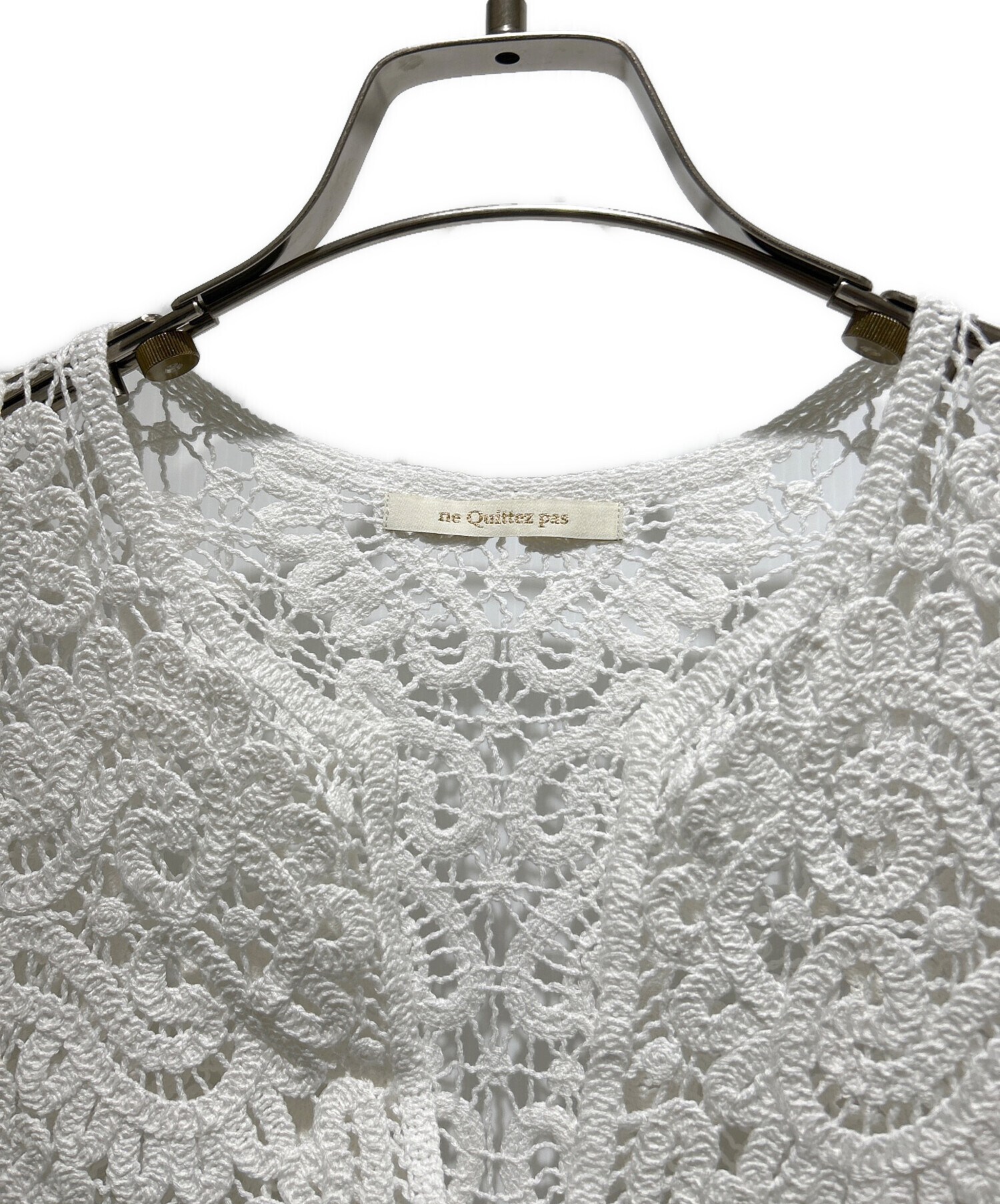 中古・古着通販】ne quittez pas (ヌキテパ) Cotton Jacquard Lace 