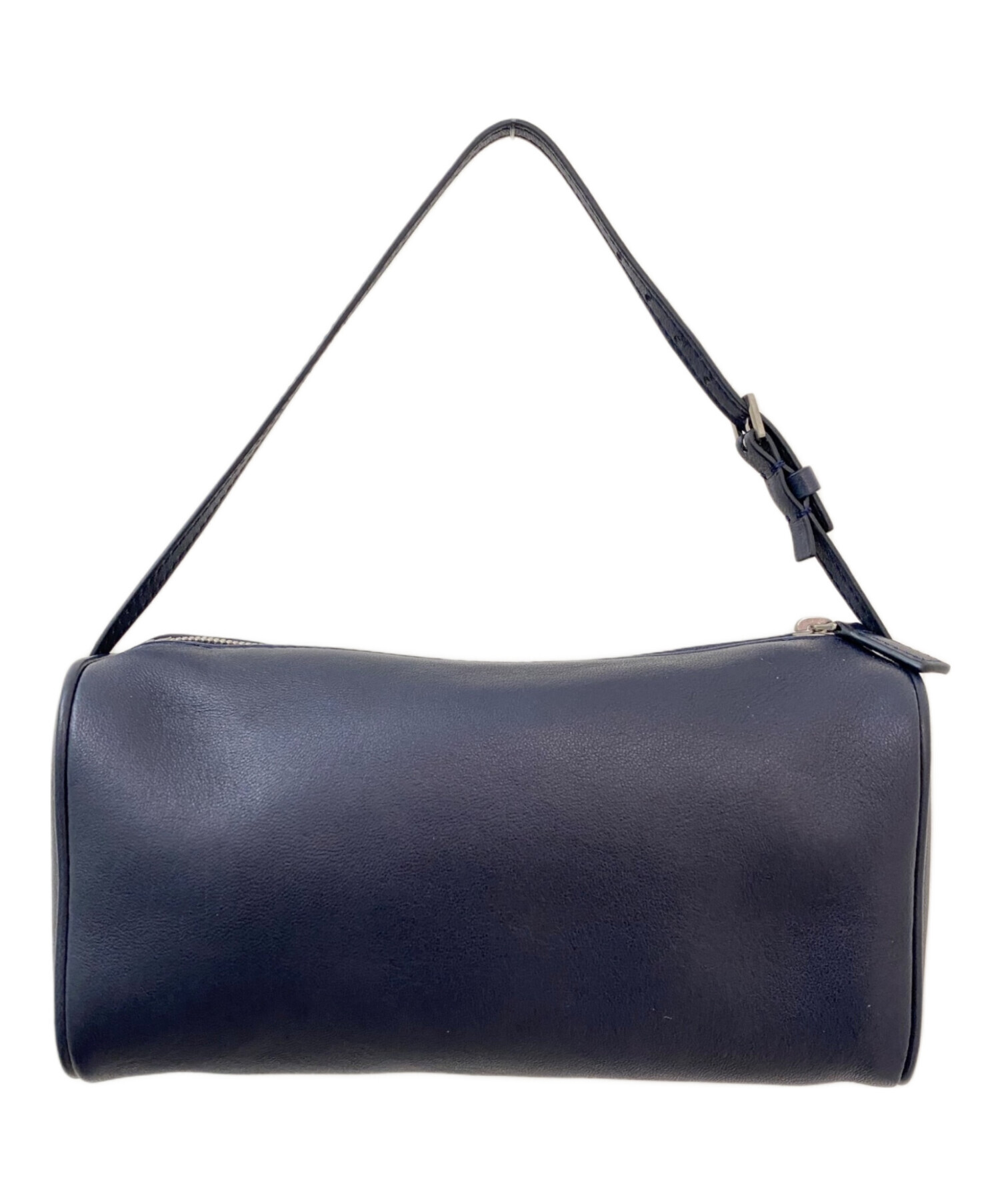 THE ROW 90's ヌバック製バッグ ダークネイビー The Row 90's Bag in Dark Navy PLD | FWRD