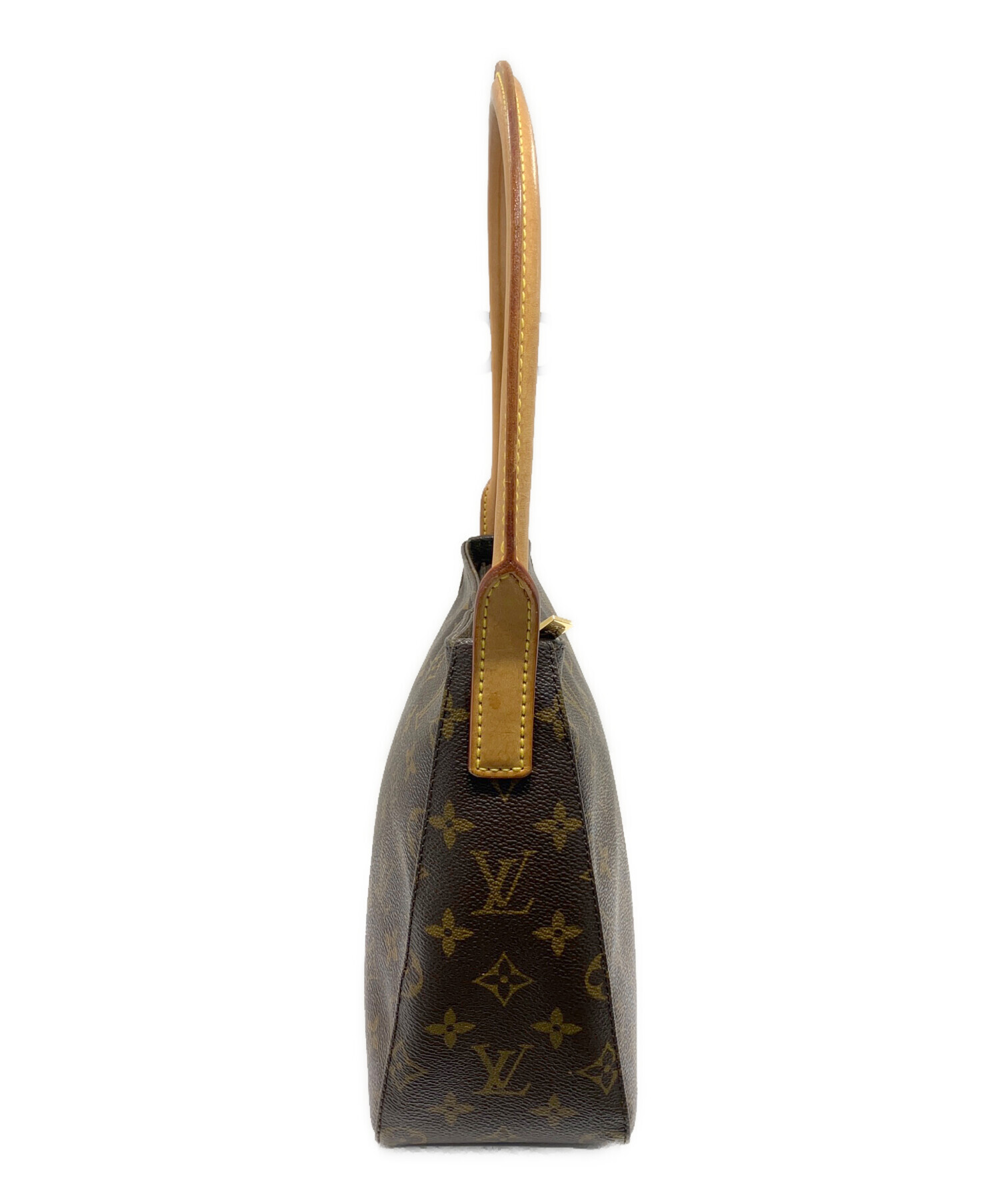 ヴィトン LV 2002年製 モノグラム ルーピング MM ショルダーバッグ【中古】 LOUIS VUITTON - ヴィトン LV 2002年製 モノグラム ルーピング MM