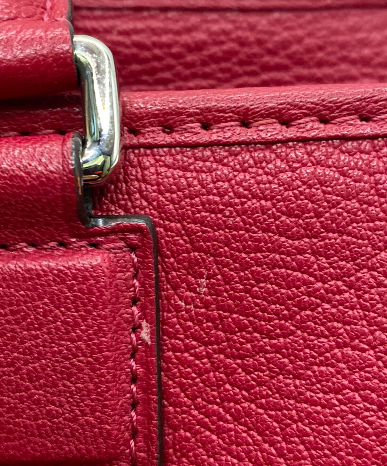 中古・古着通販】LOEWE (ロエベ) アマソナ ハンドバッグ ショッキング