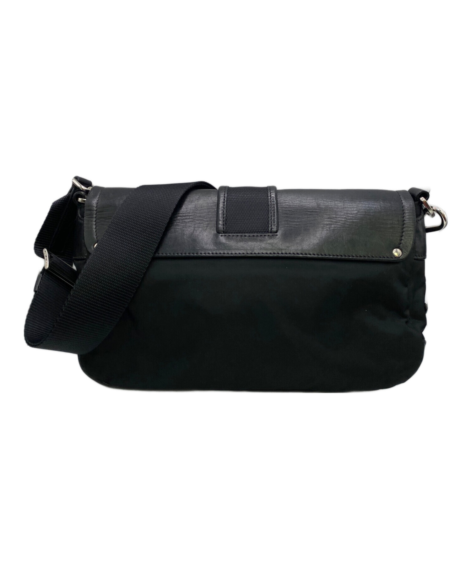 中古・古着通販】PRADA (プラダ) ショルダーバッグ ブラック｜ブランド