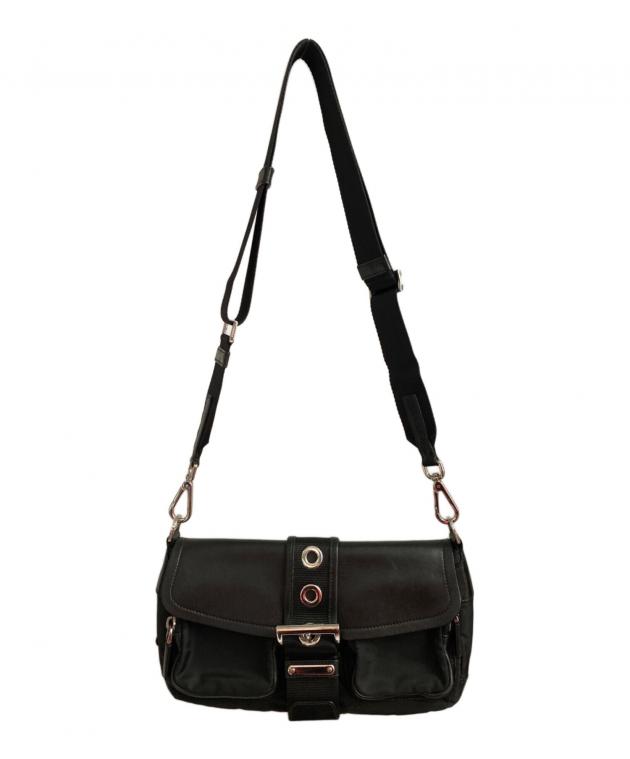 中古・古着通販】PRADA (プラダ) ショルダーバッグ ブラック｜ブランド