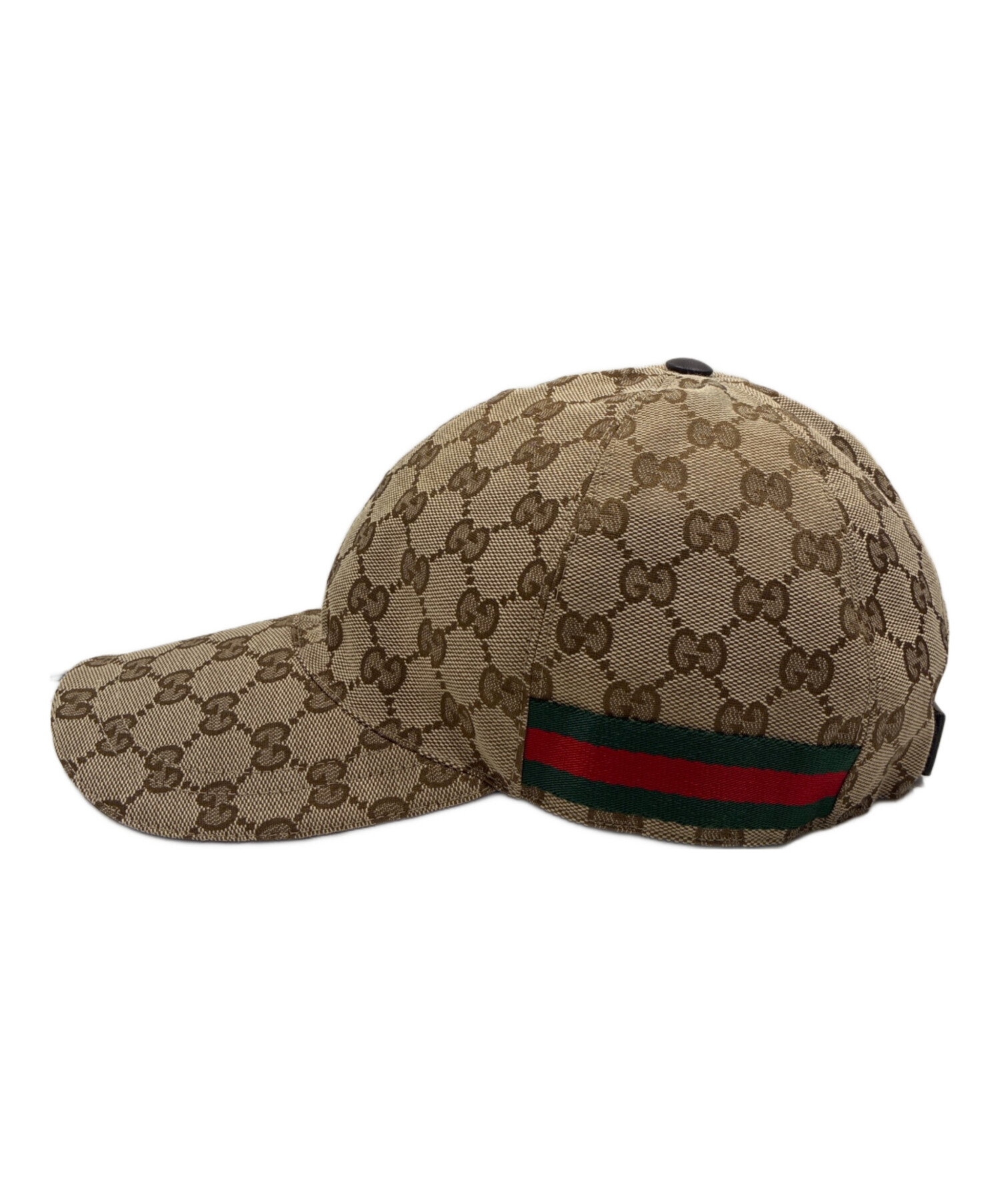 中古・古着通販】GUCCI (グッチ) GGキャップ ベージュ サイズ:XL