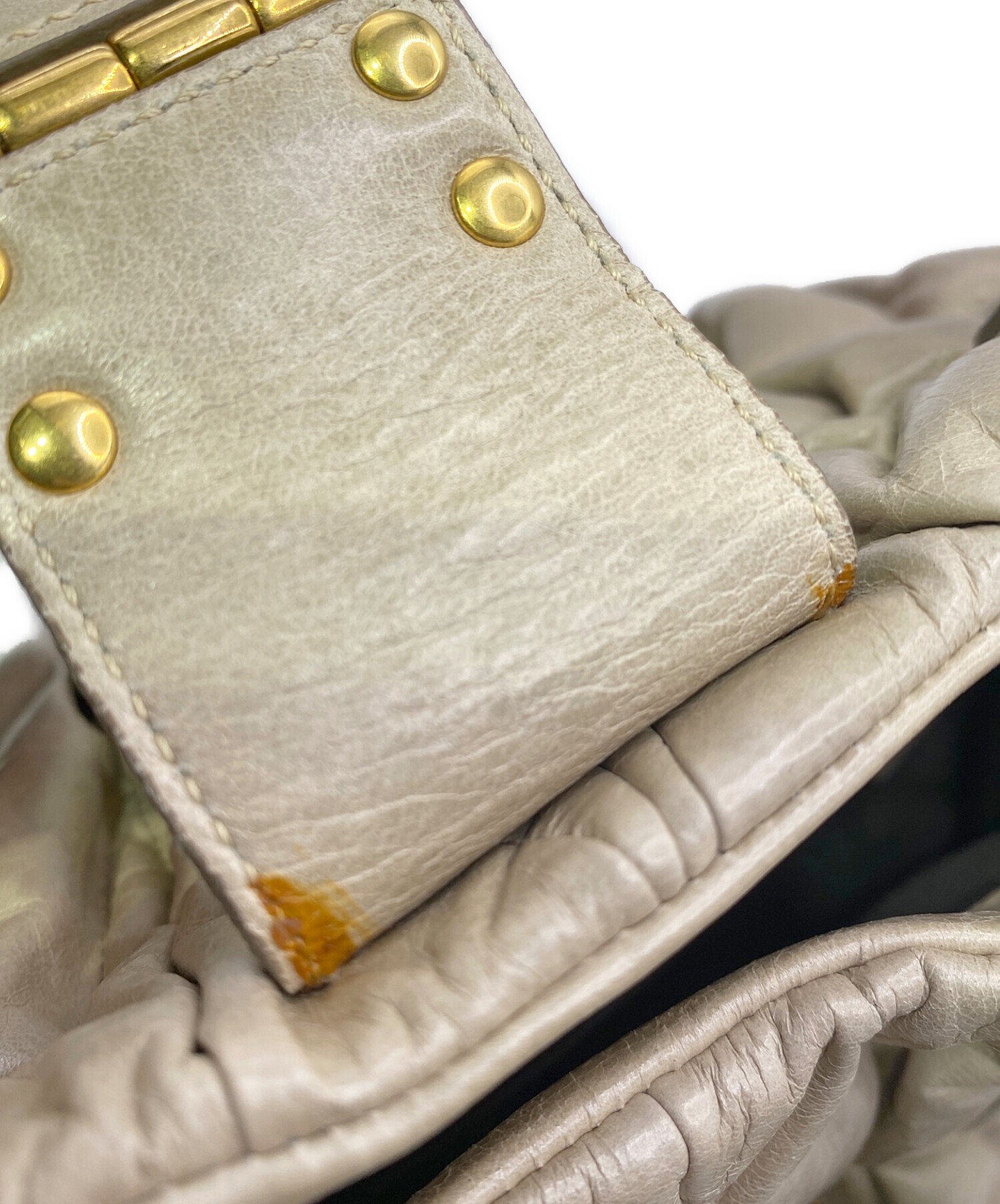 中古・古着通販】MIU MIU (ミュウミュウ) マテラッセハンドバッグ