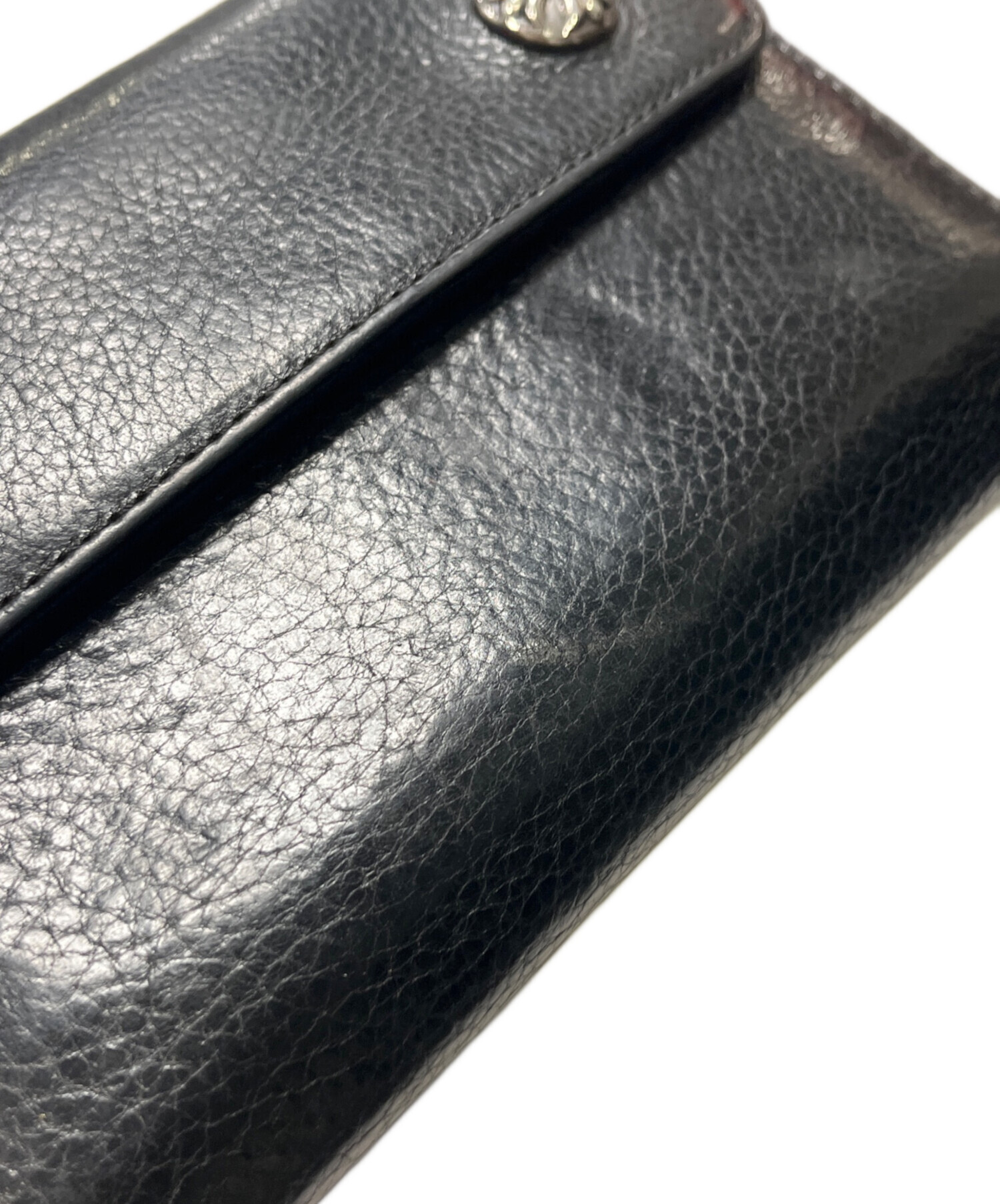 中古・古着通販】CHROME HEARTS (クロムハーツ) WAVE CROSS BTN/クロス