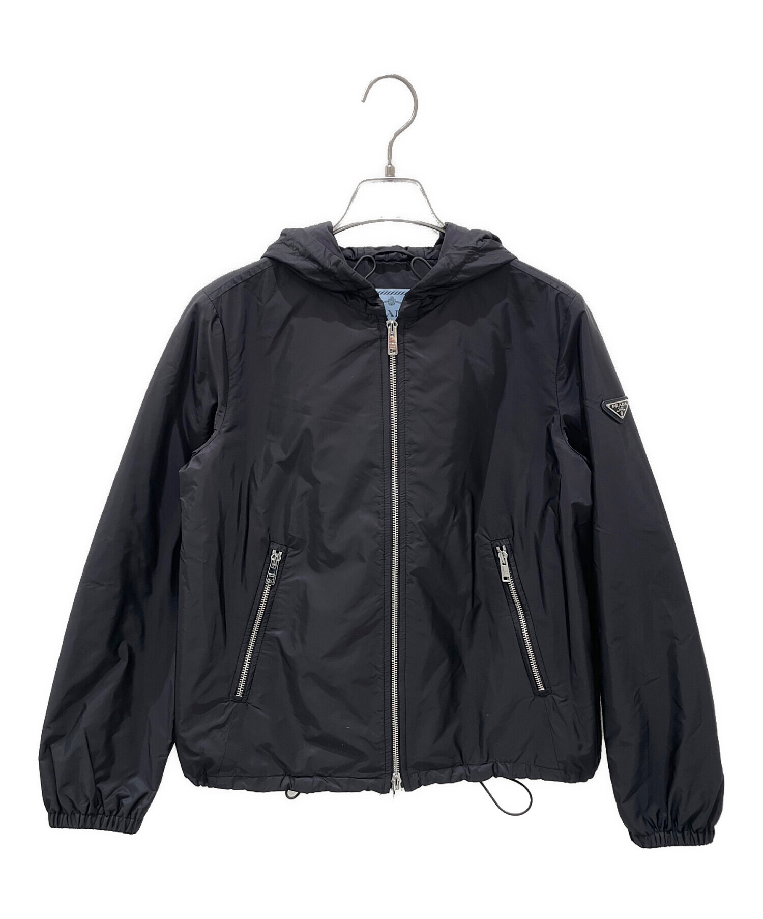 中古・古着通販】PRADA (プラダ) ロゴプレートナイロンジャケット