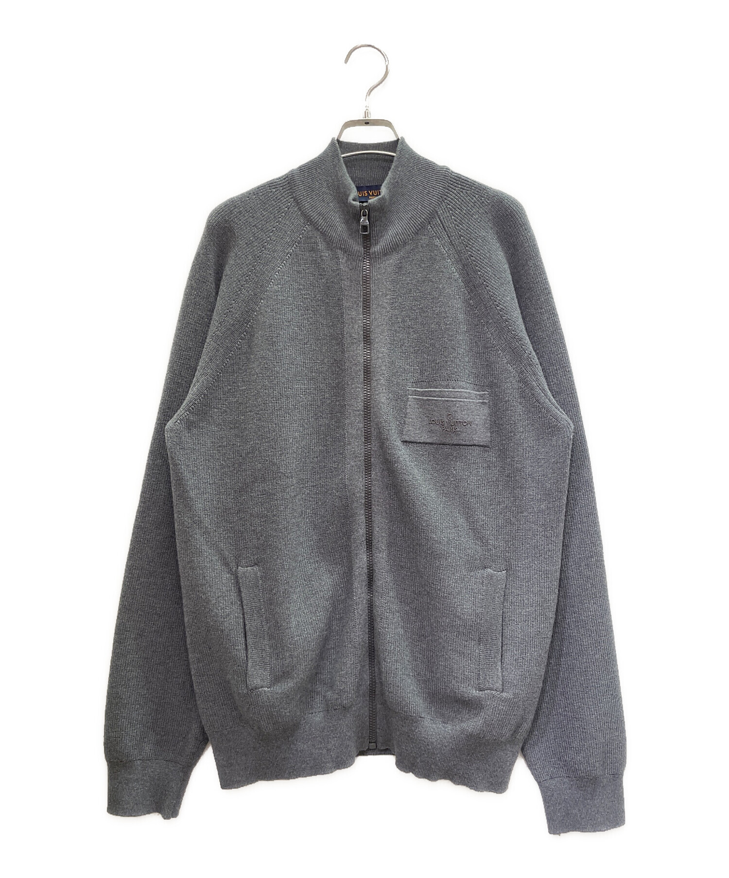 中古・古着通販】LOUIS VUITTON (ルイ ヴィトン) ロゴ刺繍ジップアップ