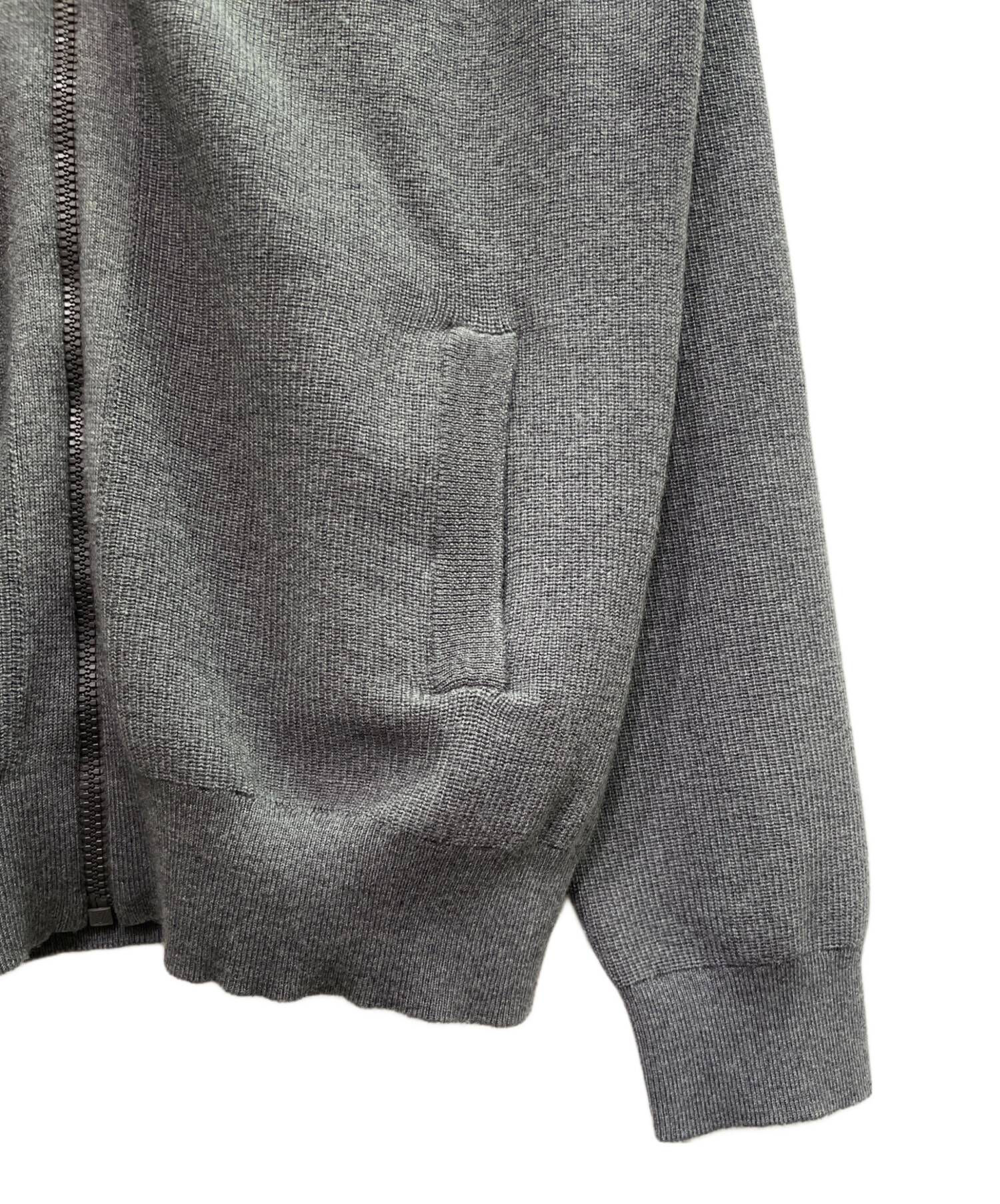 中古・古着通販】LOUIS VUITTON (ルイ ヴィトン) ロゴ刺繍ジップアップ