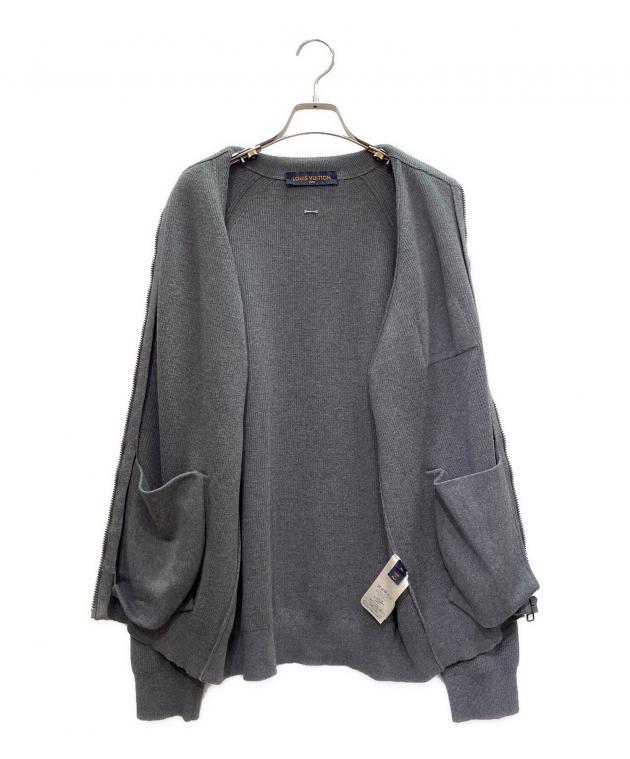 中古・古着通販】LOUIS VUITTON (ルイ ヴィトン) ロゴ刺繍ジップアップ