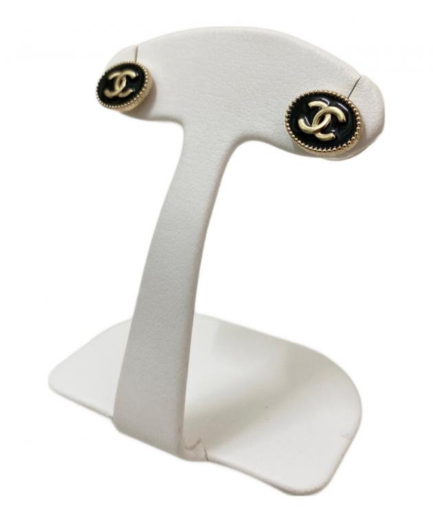 SALE♪CHANEL ココマーク オーバル ピアス 中古・古着通販】CHANEL (シャネル) ココマークオーバルピアス