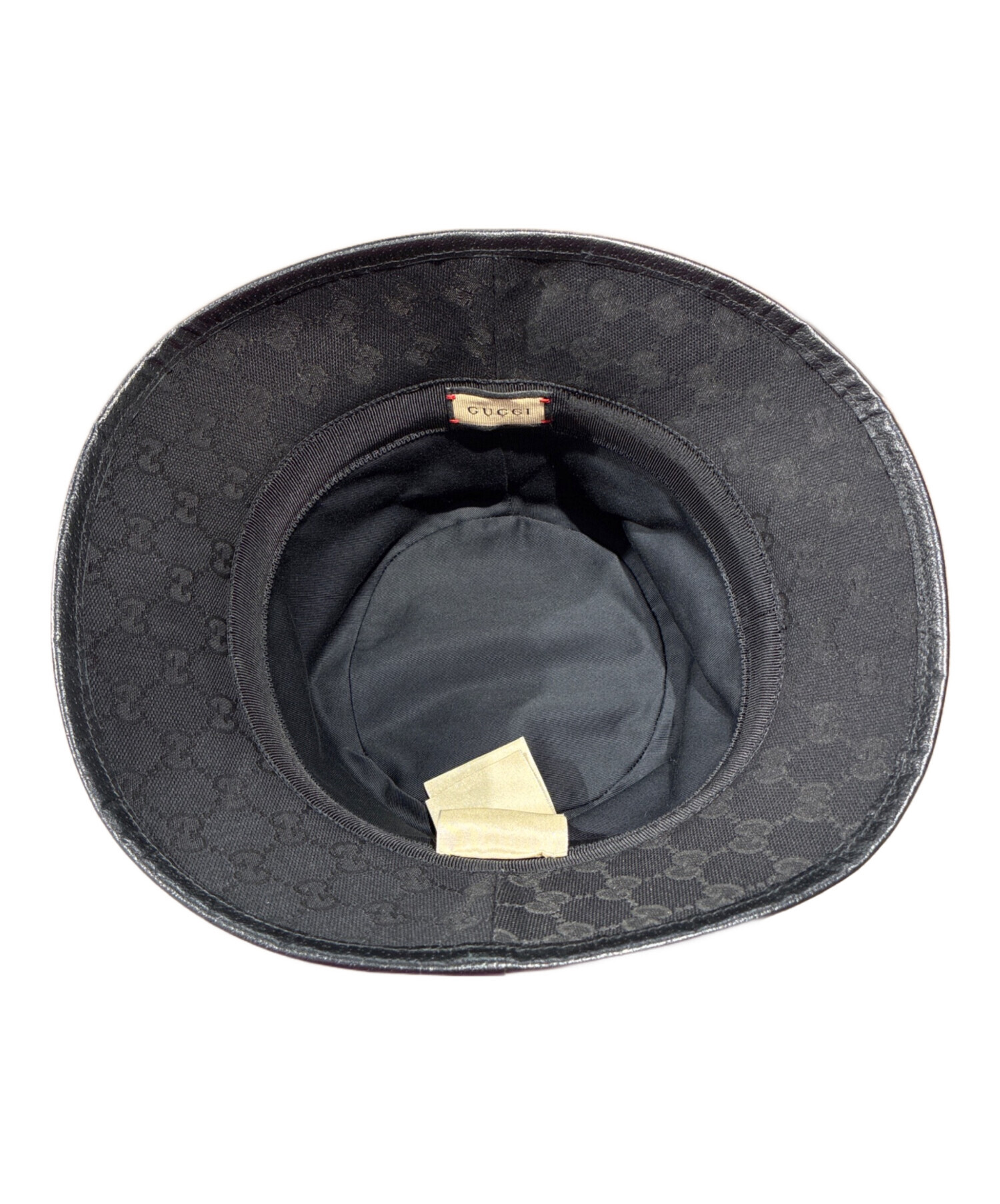 中古・古着通販】GUCCI (グッチ) GGマーモントハット ブラック サイズ