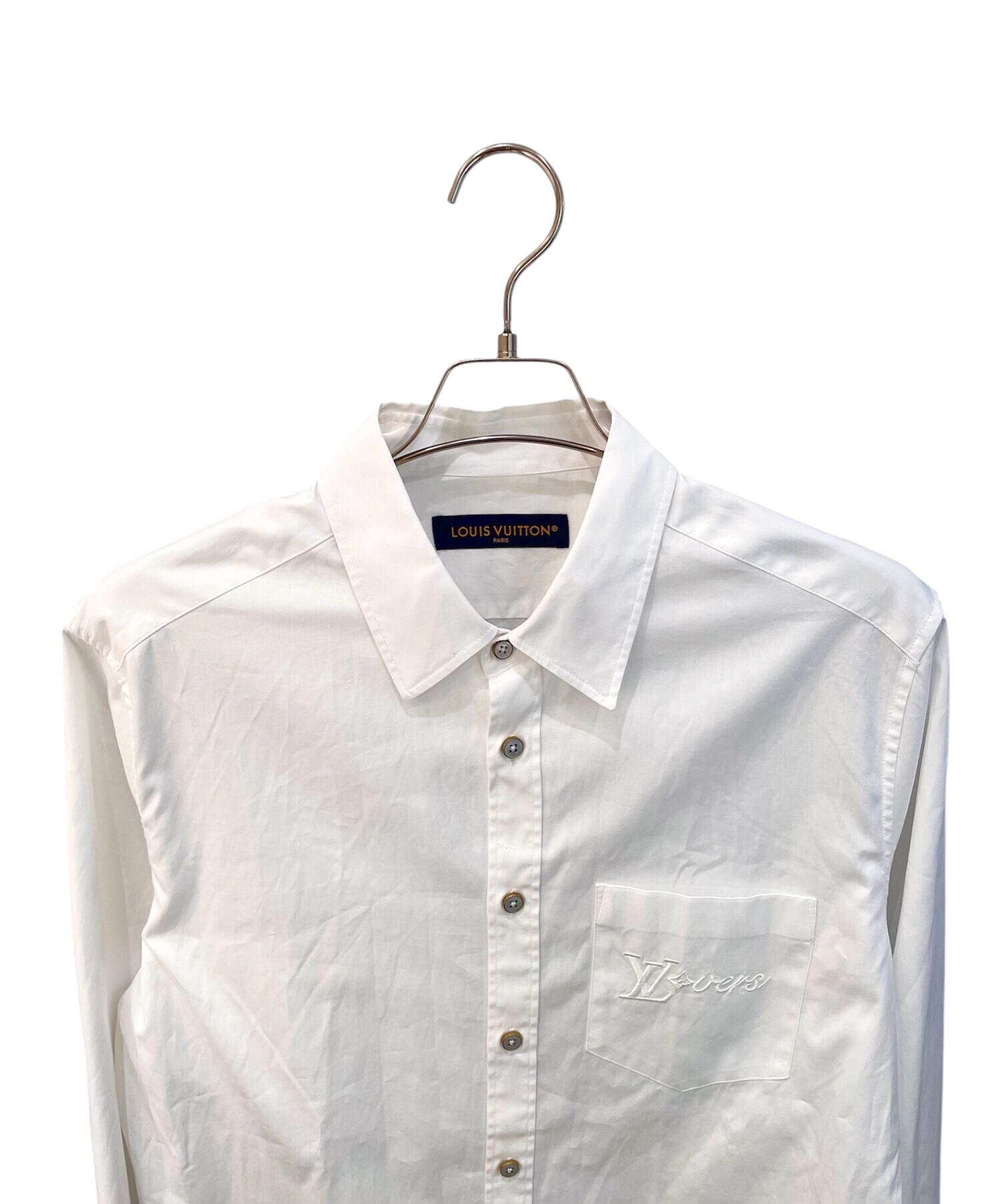 中古・古着通販】LOUIS VUITTON (ルイ ヴィトン) LVロゴシャツ