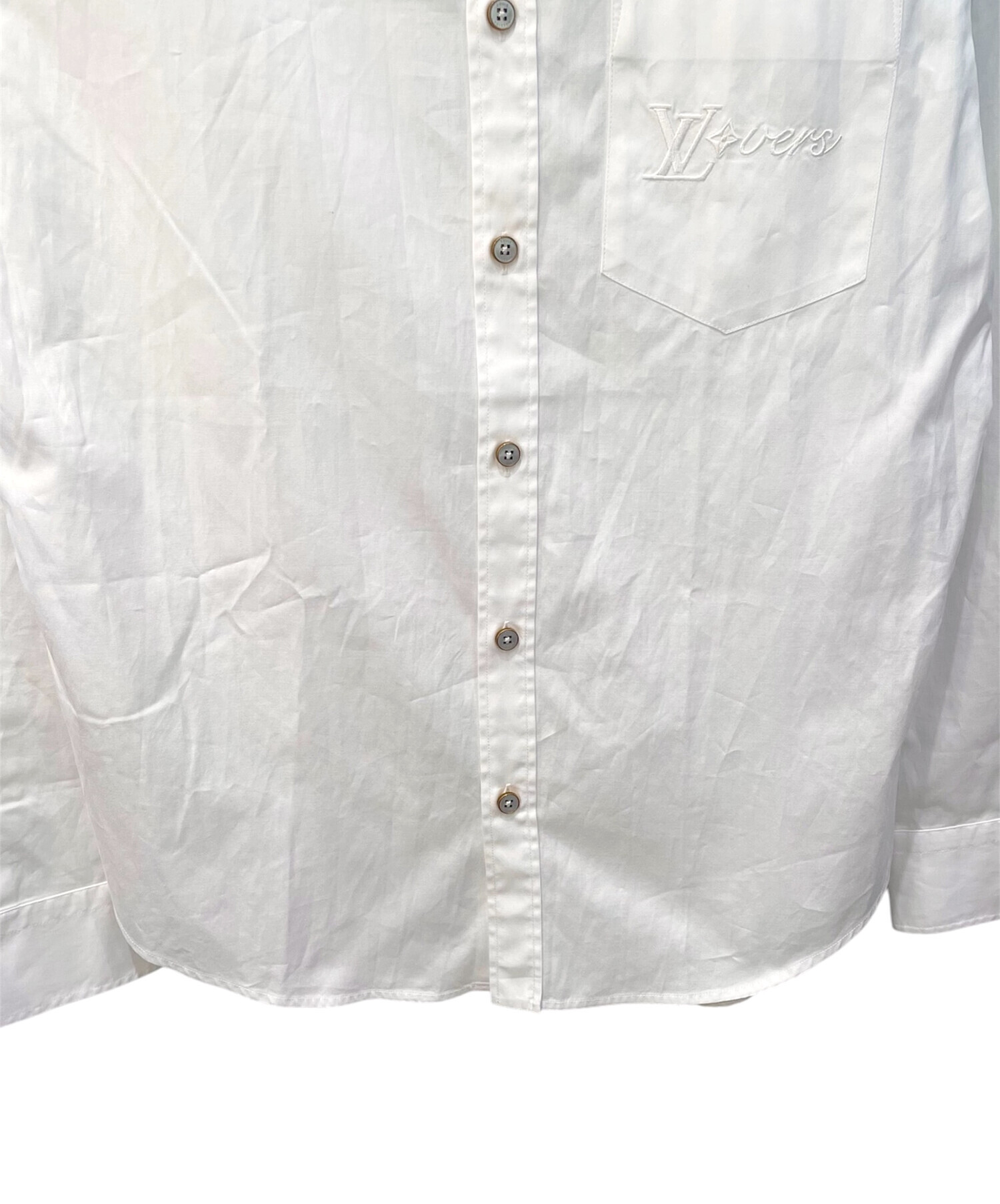 中古・古着通販】LOUIS VUITTON (ルイ ヴィトン) LVロゴシャツ