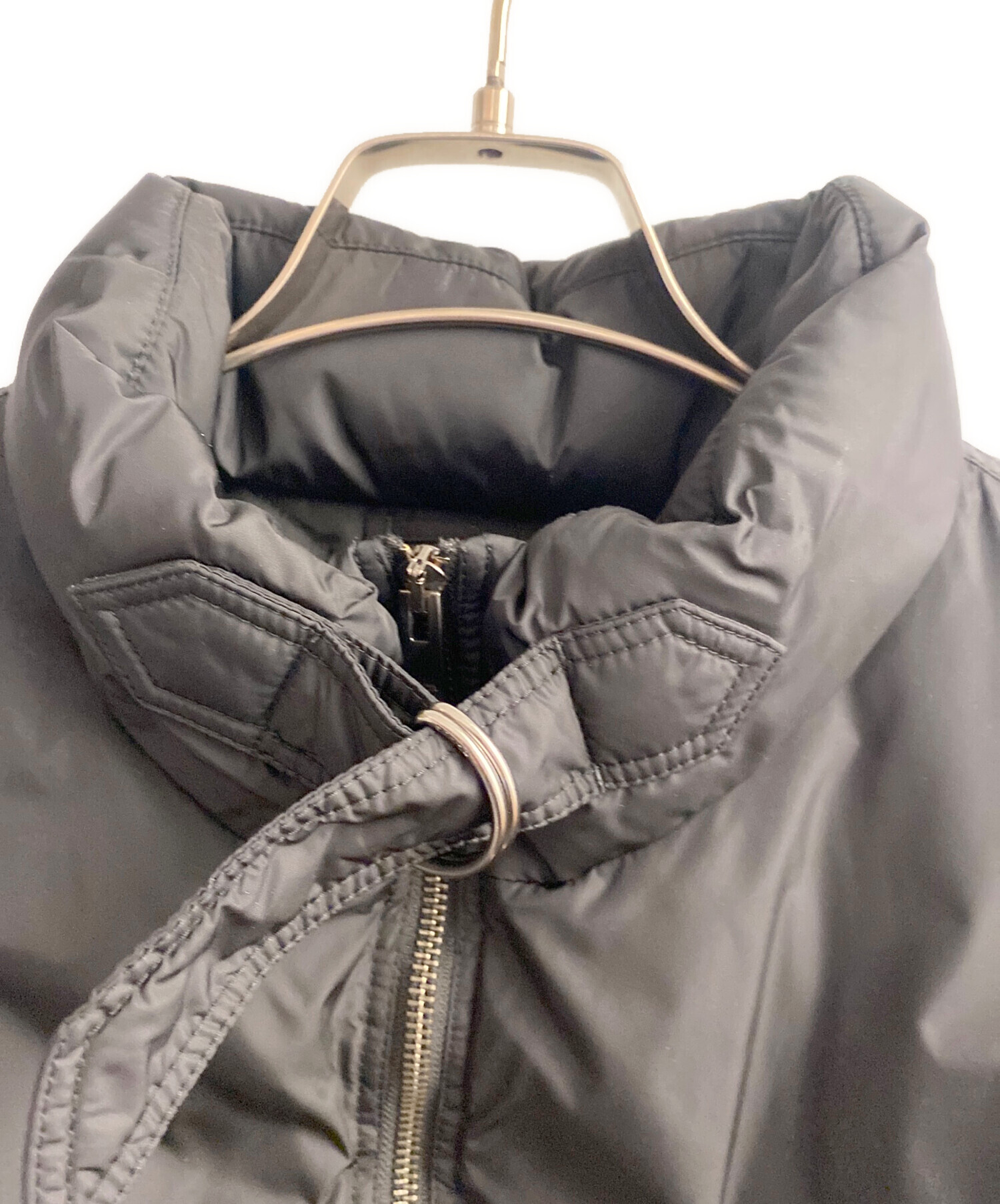 中古・古着通販】PRADA (プラダ) ロゴプレートダウンジャケット