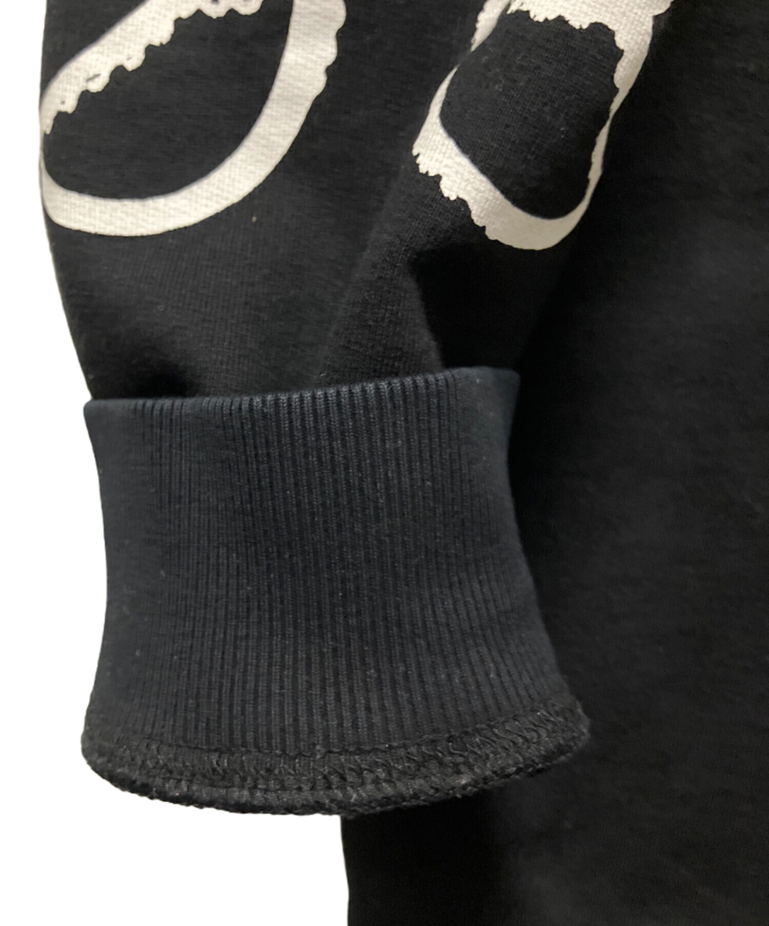 中古・古着通販】PRADA (プラダ) プレートロゴスウェット ブラック