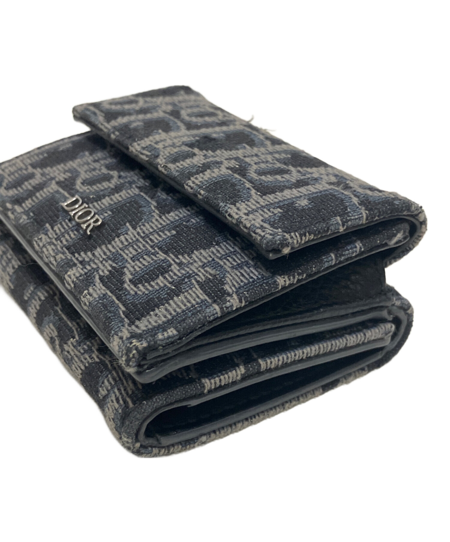 中古・古着通販】Dior (ディオール) オブリーク コンパクトウォレット