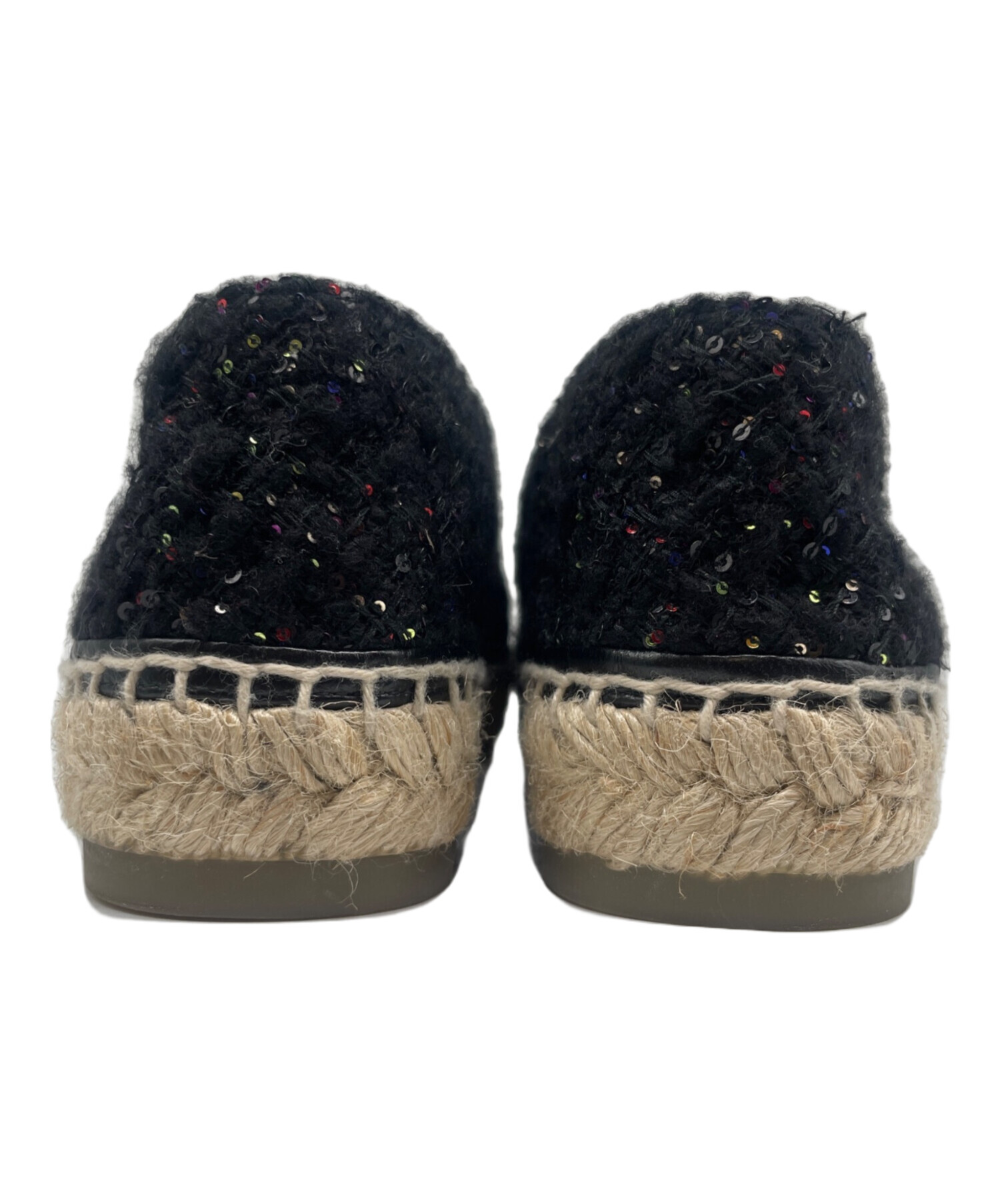中古・古着通販】CHANEL (シャネル) ココマークツイードエスパドリーユ