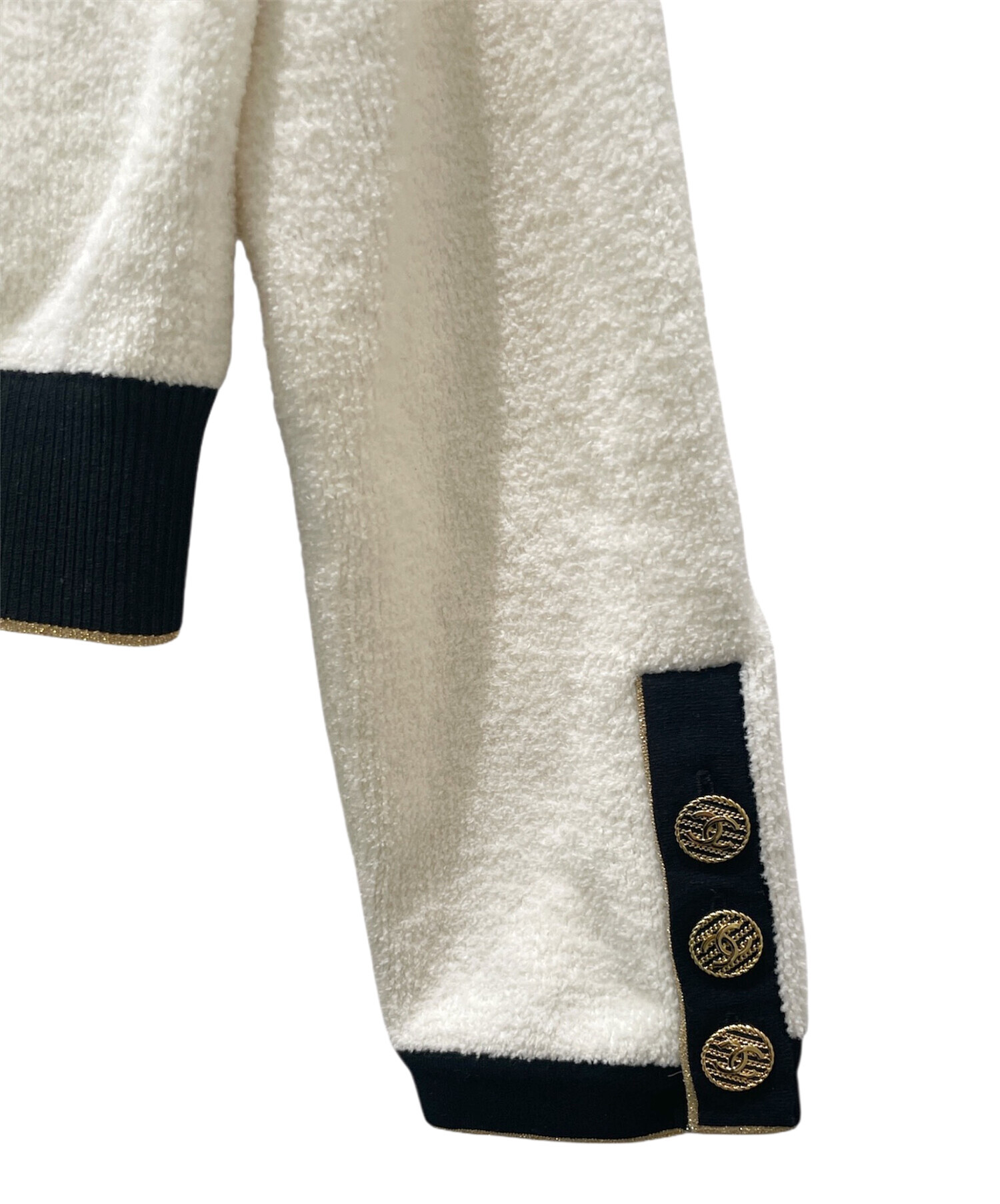 中古・古着通販】CHANEL (シャネル) ココマークパイルカーディガン