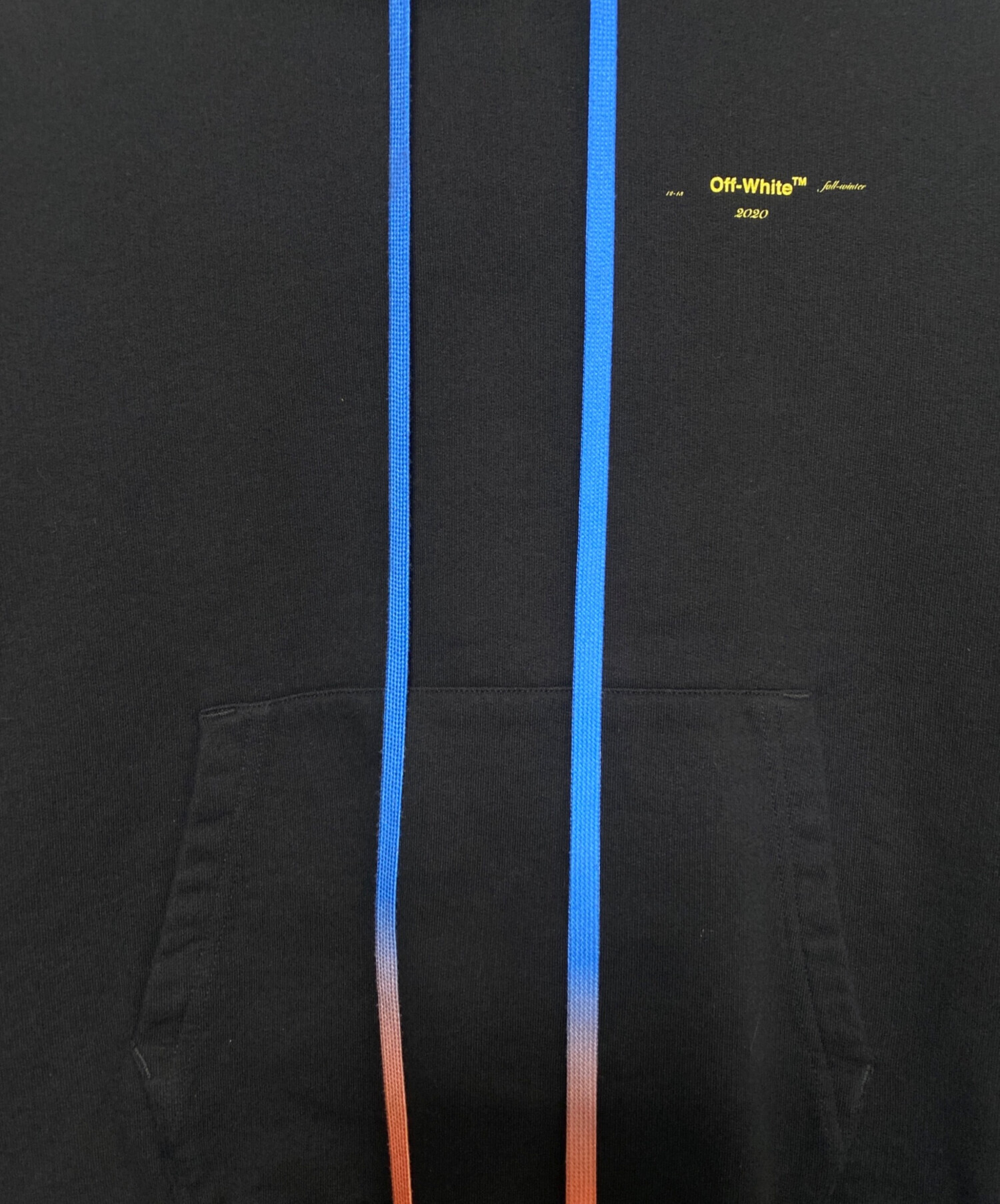 【新品未使用】オフホワイト　パーカー　グラデーション　アローロゴ総柄　Lサイズ 中古・古着通販】OFFWHITE (オフホワイト) アローロゴパーカー