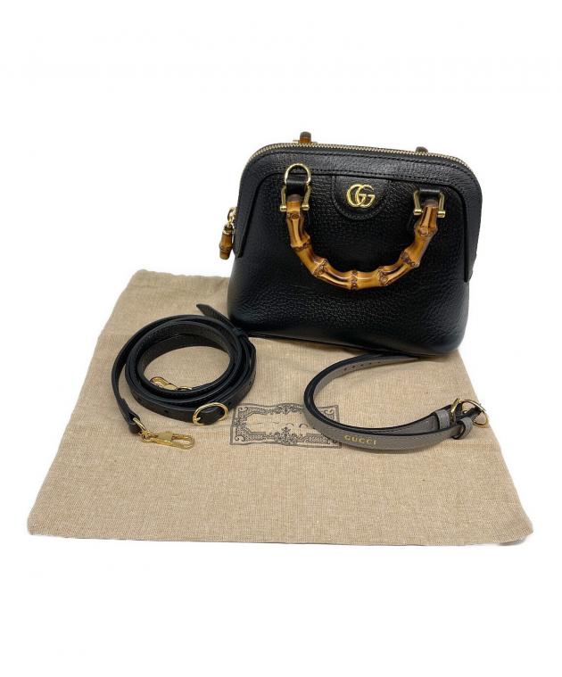 中古・古着通販】GUCCI (グッチ) ダイアナミニショルダーバッグ