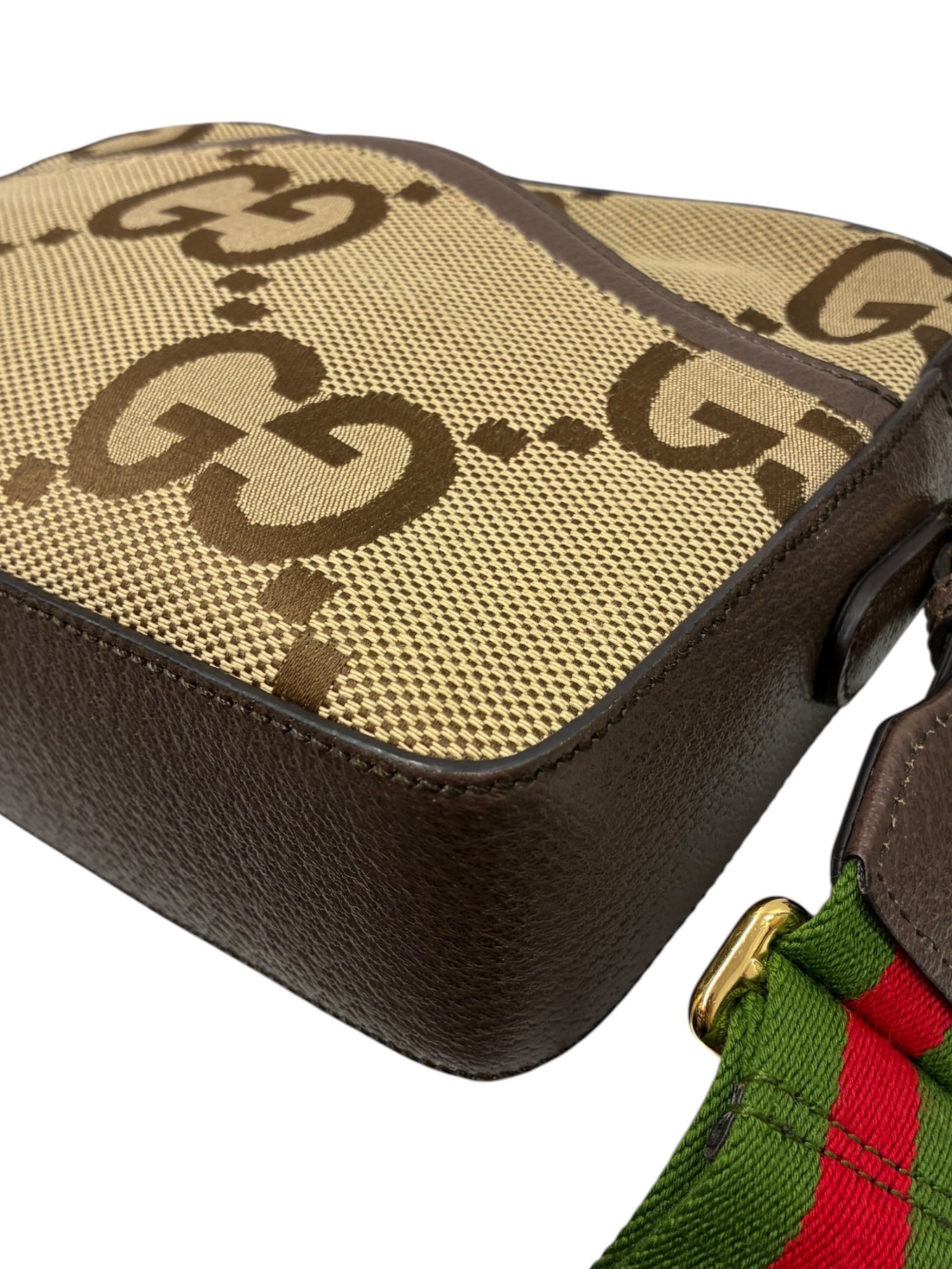 ひで 超美品 廃盤品 箱付 ヴィンテージ GUCCI グッチ GG柄 中古・古着通販】GUCCI (グッチ) GGジャンボ/ショルダーバッグ/675891