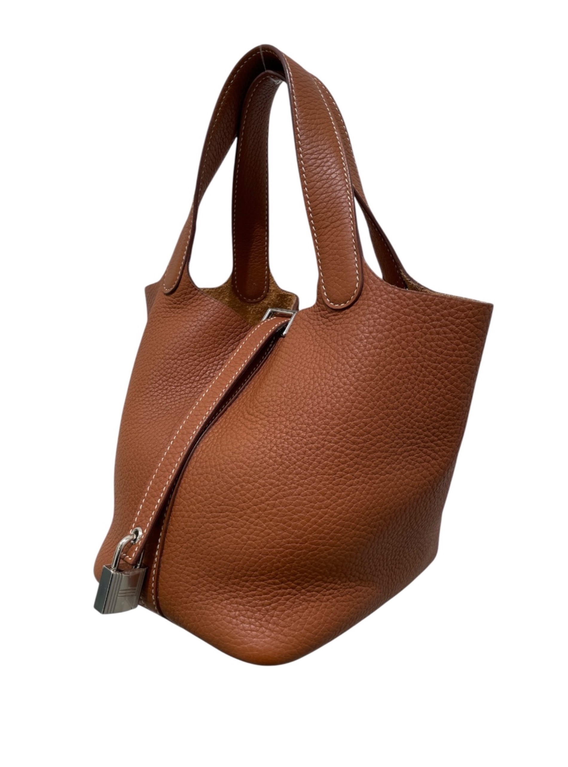 中古・古着通販】HERMES (エルメス) ピコタンロックPM ブラウン系 