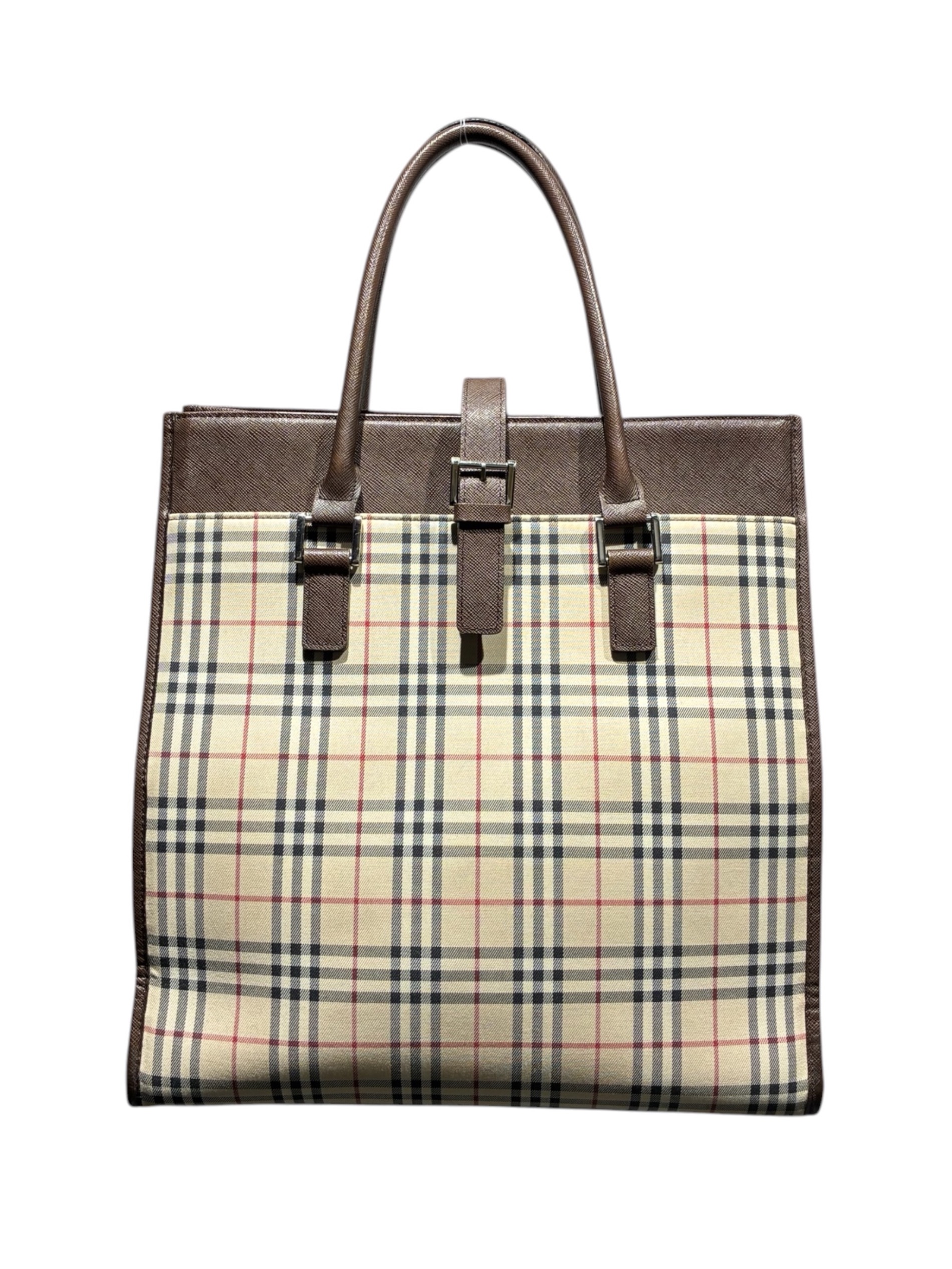 中古・古着通販】BURBERRY (バーバリー) トートバッグ ベージュ