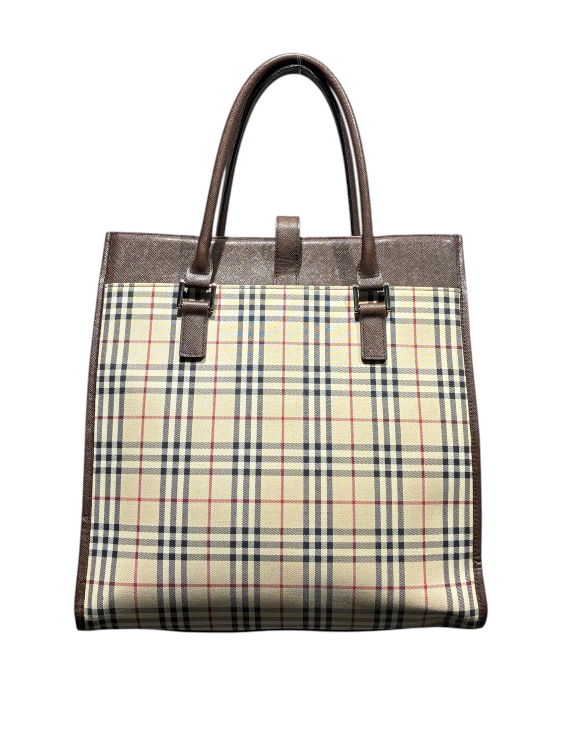中古・古着通販】BURBERRY (バーバリー) トートバッグ ベージュ 