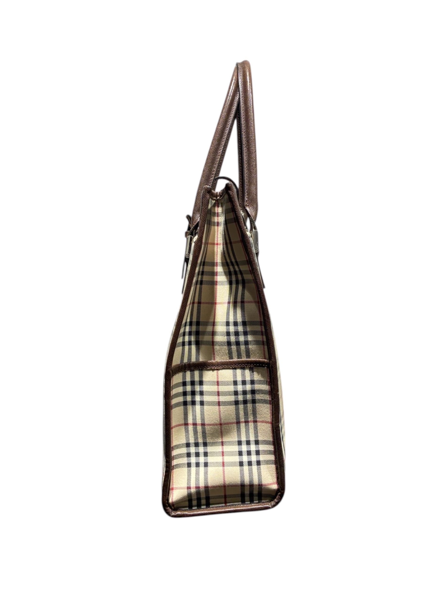 中古・古着通販】BURBERRY (バーバリー) トートバッグ ベージュ