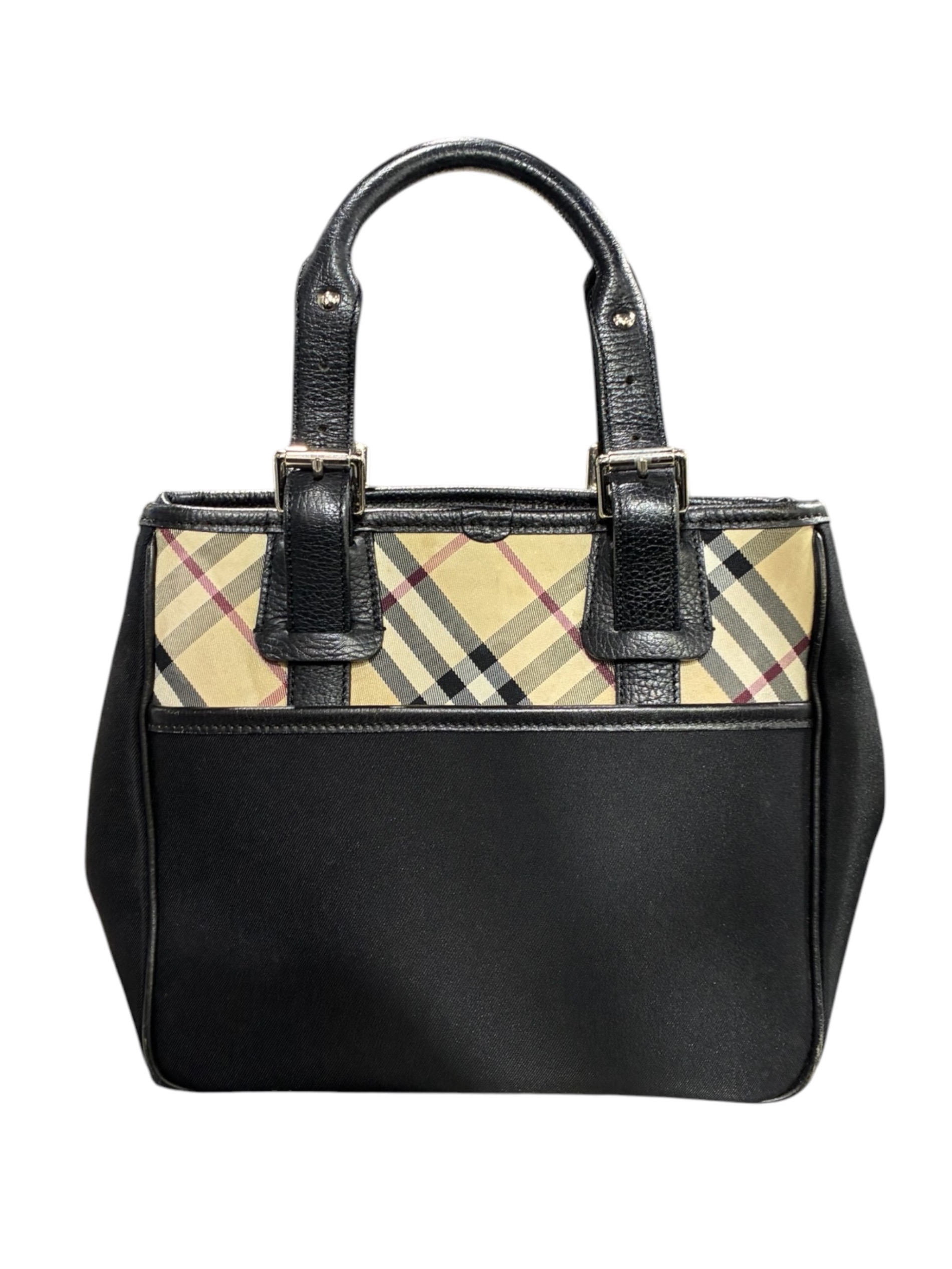 中古・古着通販】BURBERRY (バーバリー) ノバチェックトートバッグ
