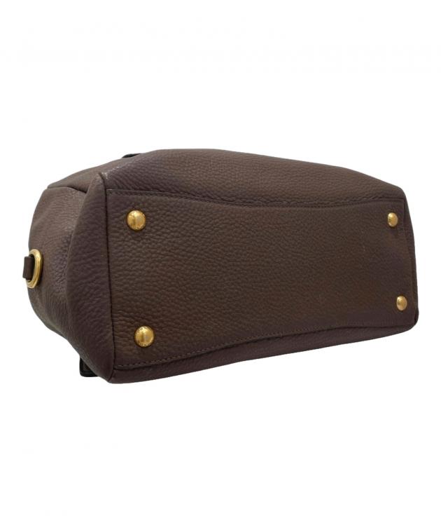中古・古着通販】PRADA (プラダ) ミニボストンバッグ ブラウン