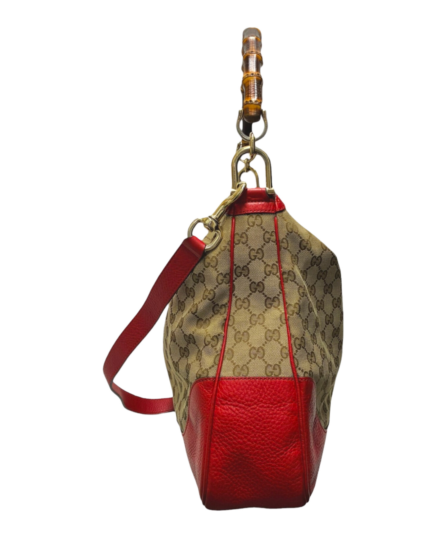 GUCCI グッチ ショルダーバッグ  赤 【古着】【中古】【送料無料】 中古・古着通販】GUCCI (グッチ) ショルダーバッグ/ソーホー レッド