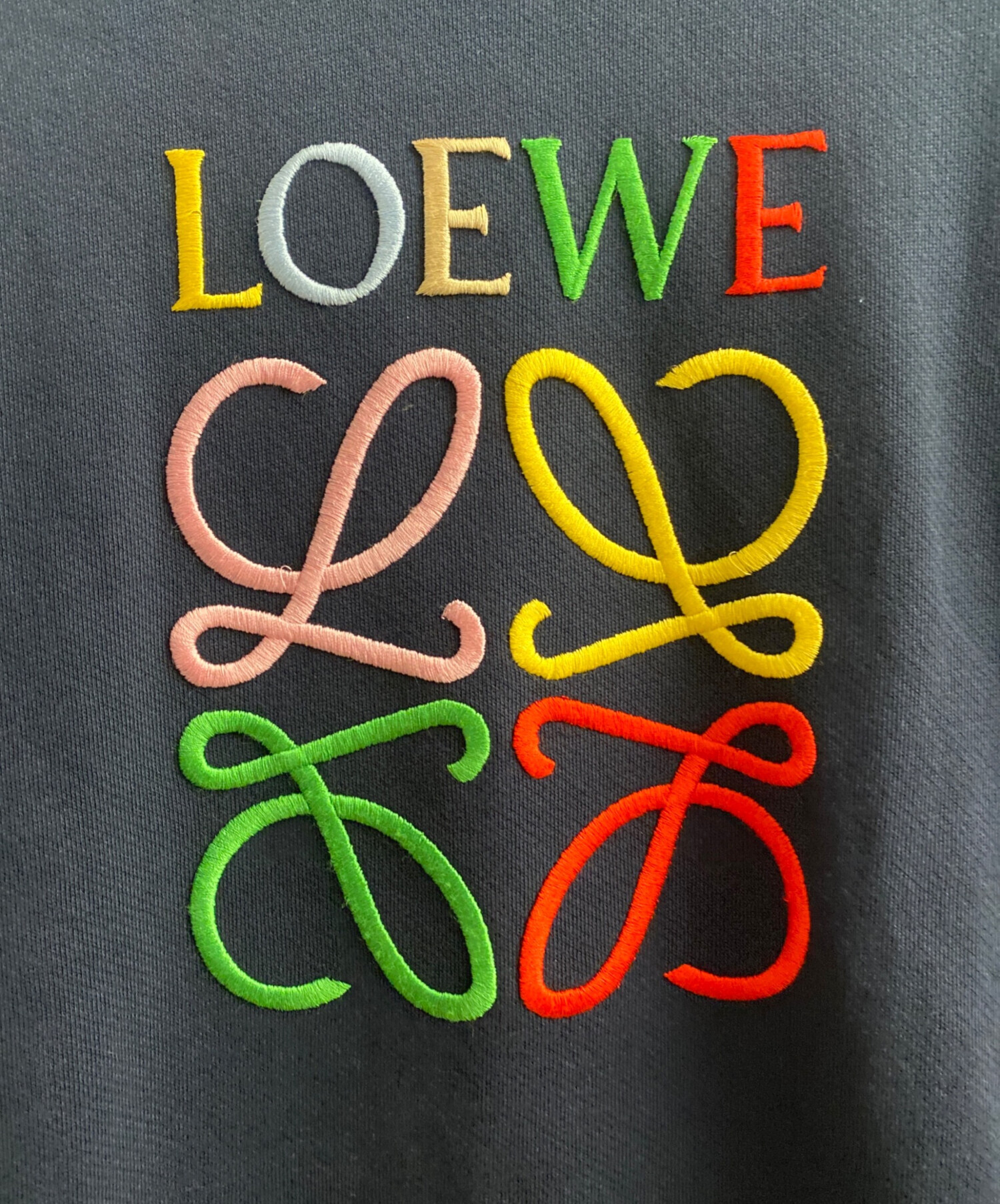 中古・古着通販】LOEWE (ロエベ) アナグラムスウェット ネイビー