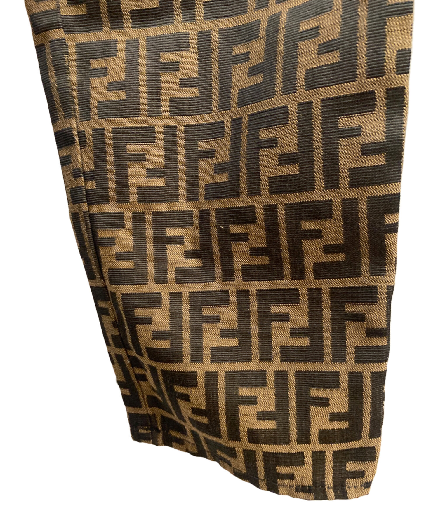 中古・古着通販】FENDI (フェンディ) ズッカ柄ジャガード パンツ