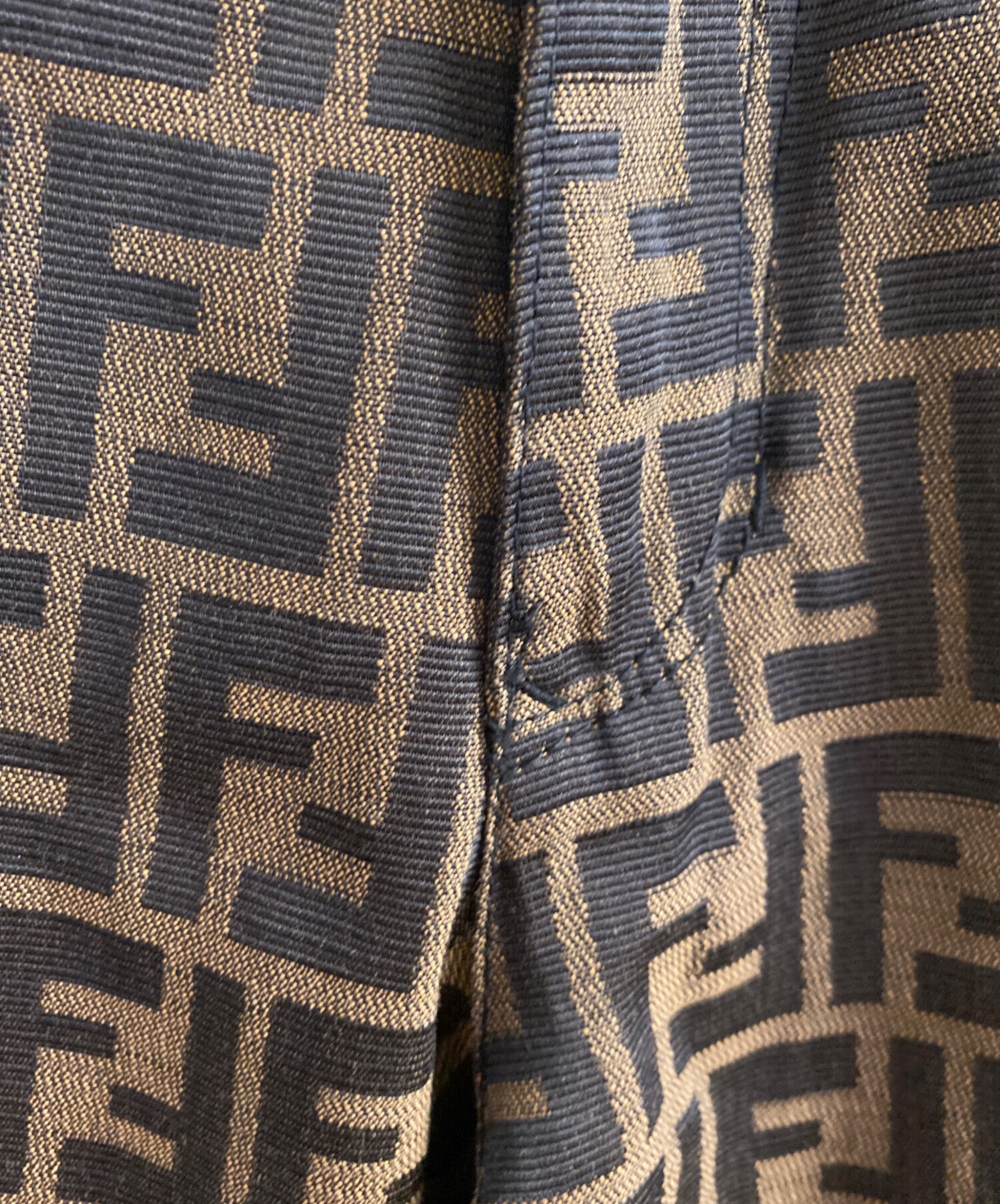 中古・古着通販】FENDI (フェンディ) ズッカ柄ジャガード パンツ