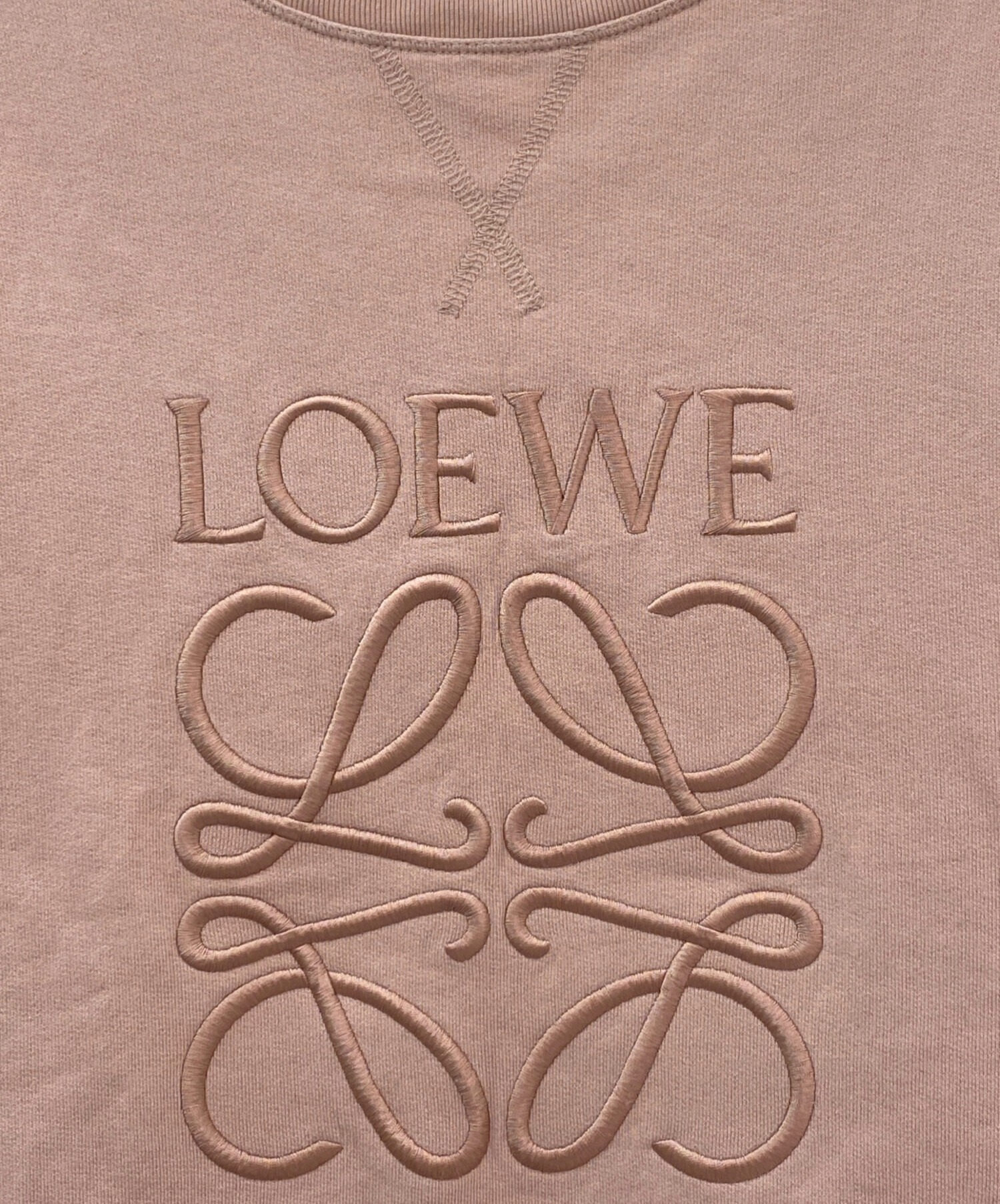 中古・古着通販】LOEWE (ロエベ) アナグラムスウェット ピンク サイズ 