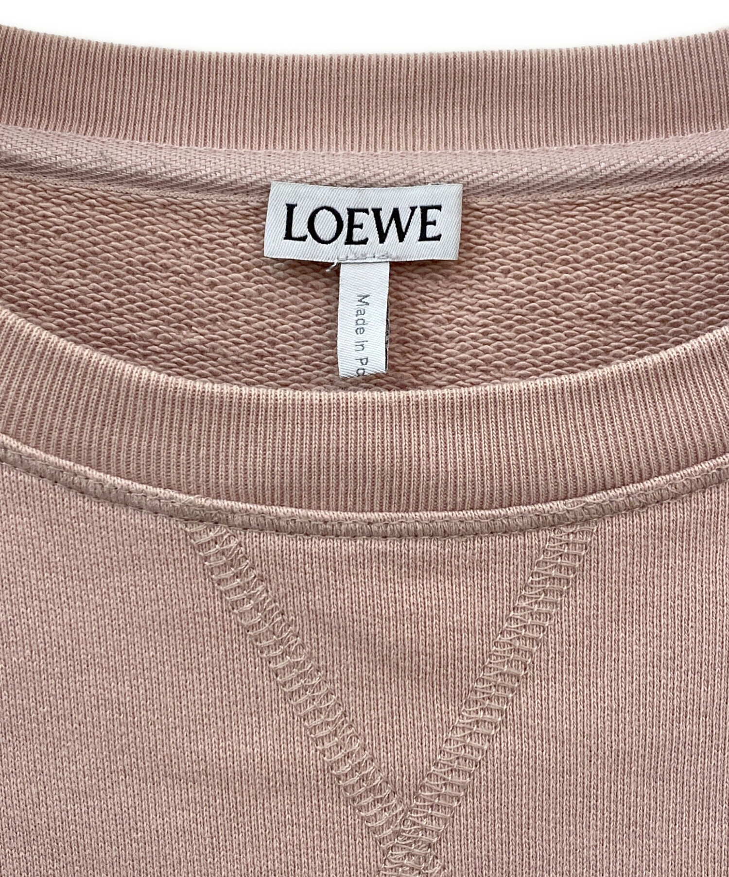 中古・古着通販】LOEWE (ロエベ) アナグラムスウェット ピンク サイズ