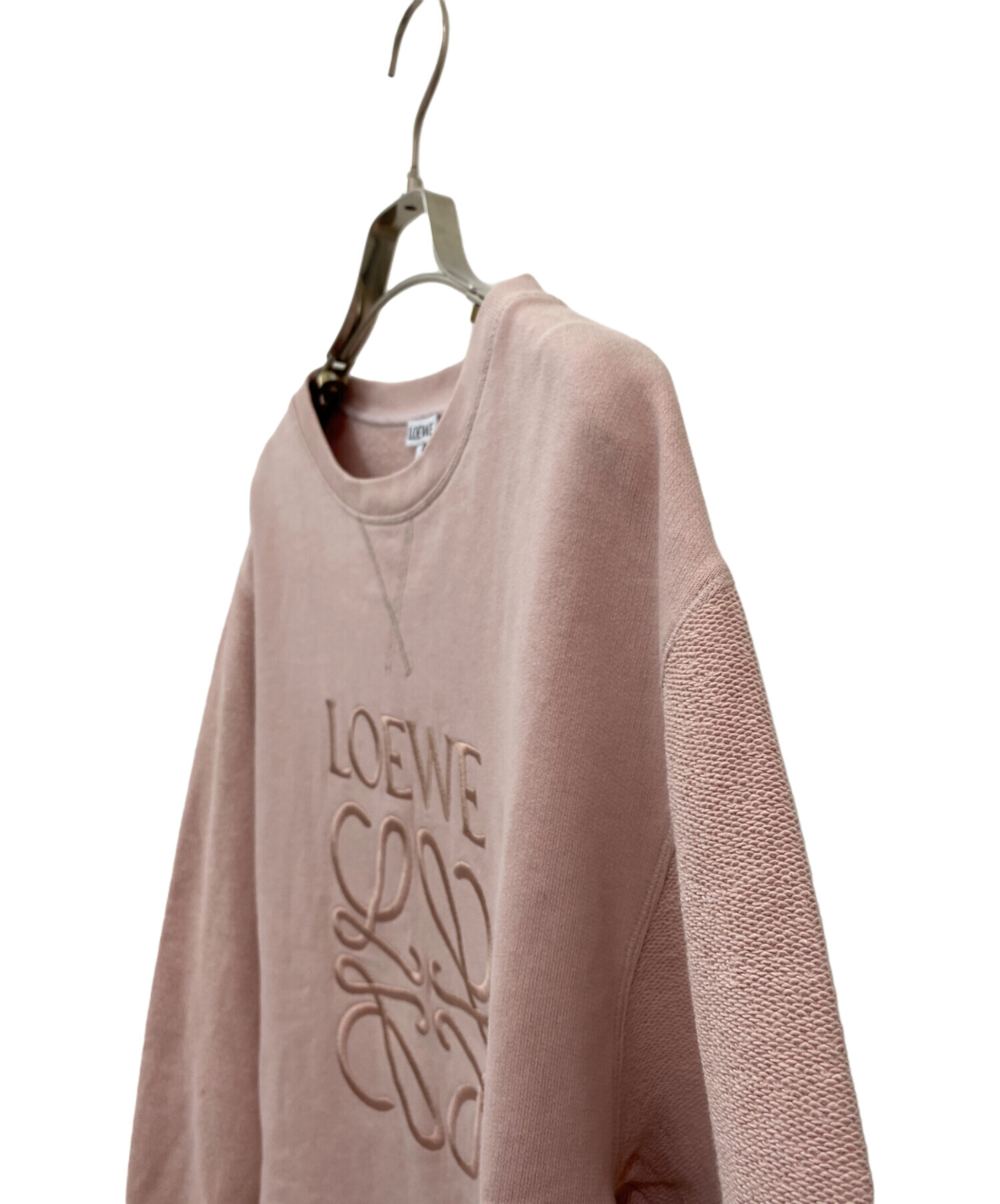 中古・古着通販】LOEWE (ロエベ) アナグラムスウェット ピンク サイズ