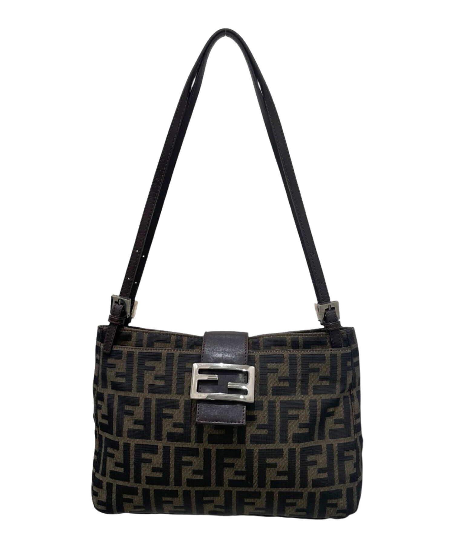 FENDI フェンディ ショルダーバッグ  黒 【古着】【中古】【送料無料】 中古・古着通販】FENDI (フェンディ) ショルダーバッグ ブラック