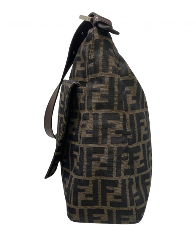 ↑写真FENDI バゲットバッグ FFモノグラム ズッカ柄 正規品 定価28万 中古・古着通販】FENDI (フェンディ) ズッカ柄 マンマバゲット