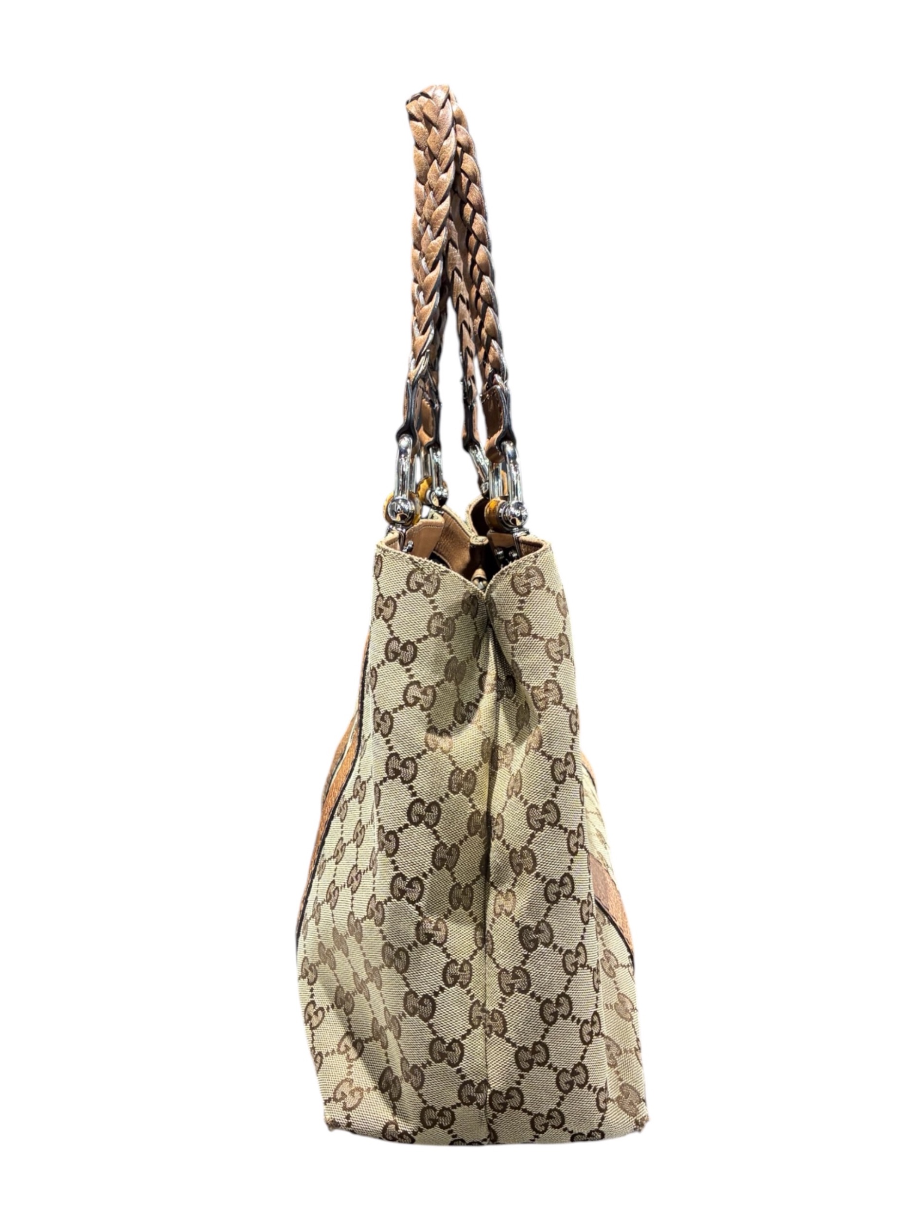 GUCCI ベージュ ハンドバッグ 中古・古着通販】GUCCI (グッチ) ハンドバッグ/232947 ベージュ
