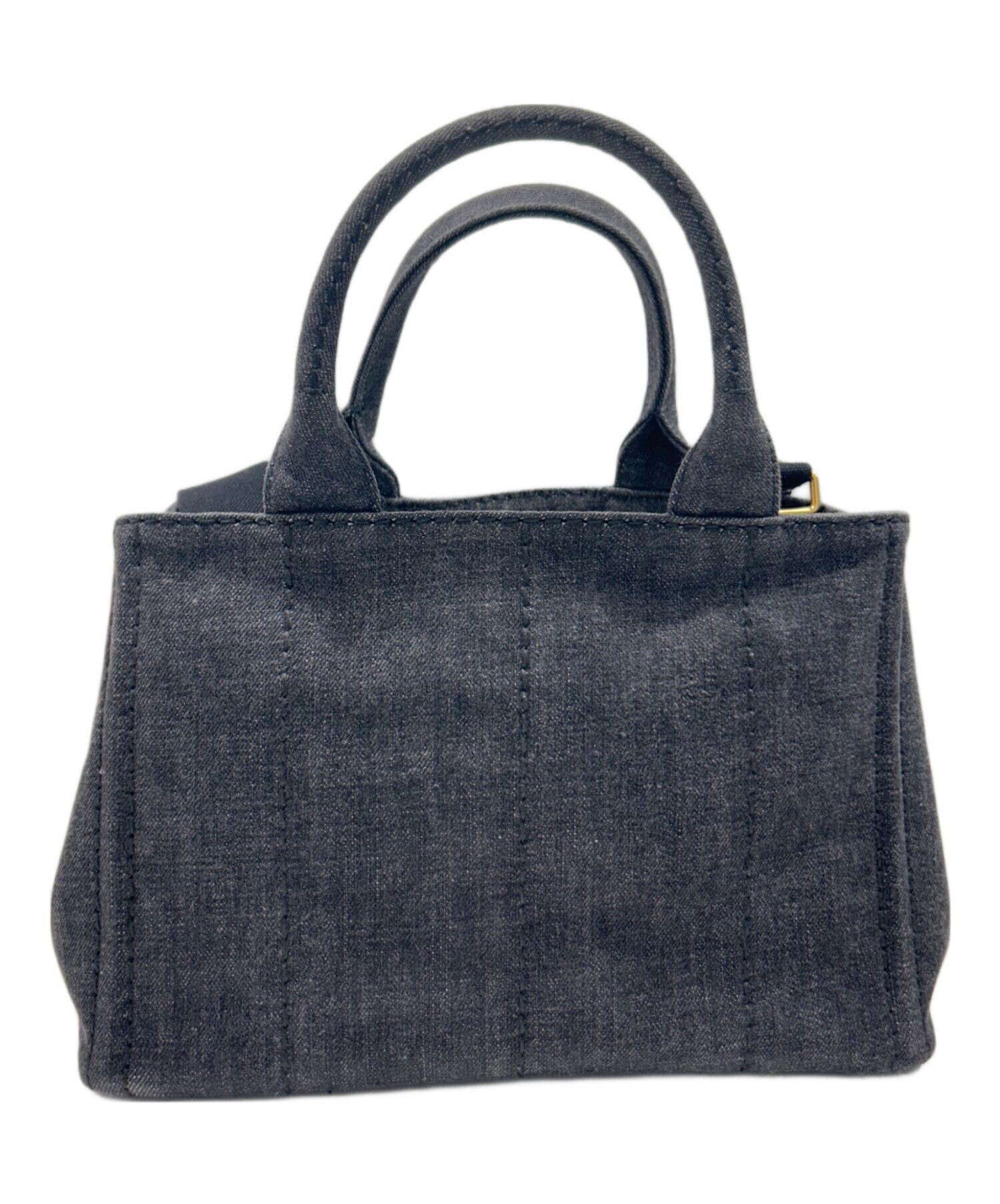 中古・古着通販】PRADA (プラダ) カナパミニ 2WAYバッグ 1BG439 デニム